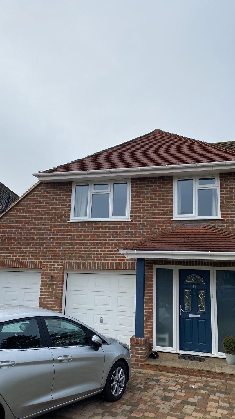 Roof and Patio Cleaning using Honda 15lpm Low Pressure Washing Machine by Ges Exterior Cleaning ltd