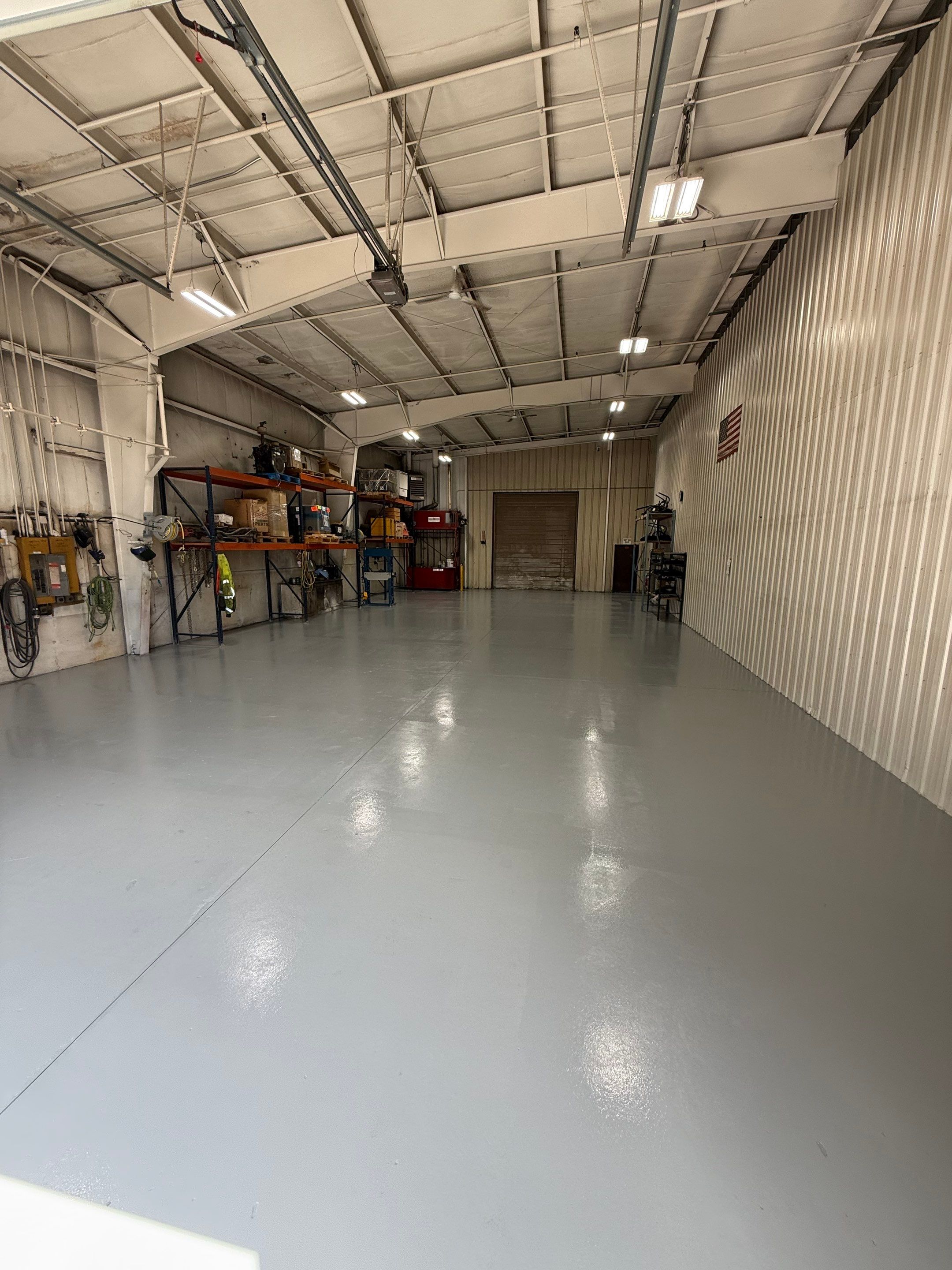 Commercial Concrete Coating and Floor Refinishing in Sioux Falls by Select Painting, Coatings & Garage Cabinets