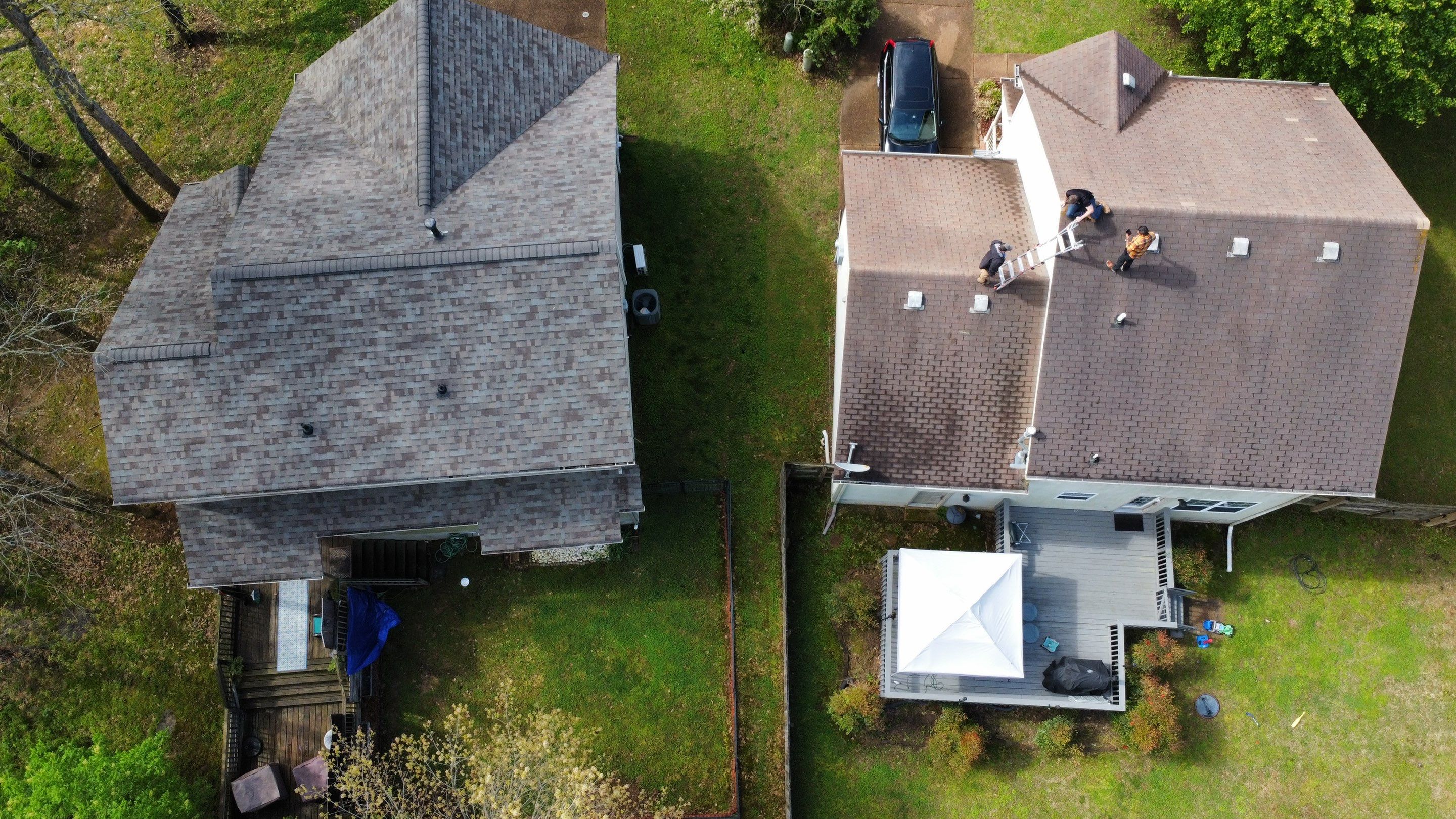 Residential Roofing Installation using Owens Corning Oakridge Roofing System by Undersun Roofing 