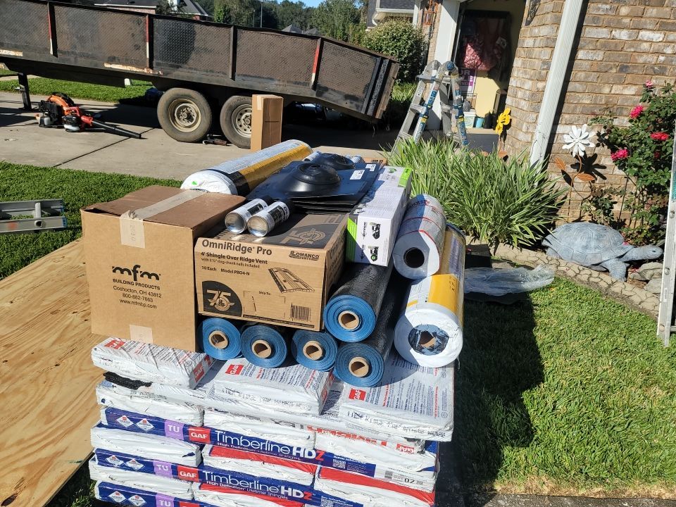 Residential Roofing Installation using Roof Replacement by American Roofing & Construction LLC