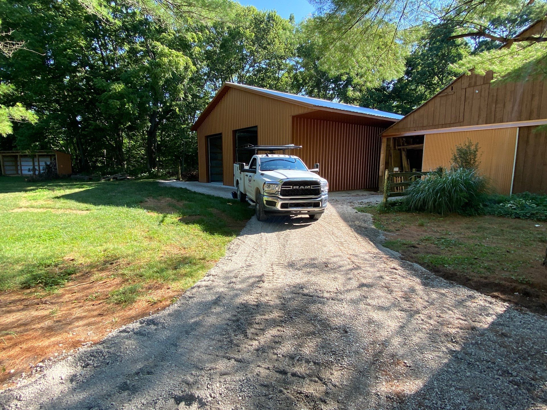 40'x50'x16' Pole Barn Project by The Barn Builders