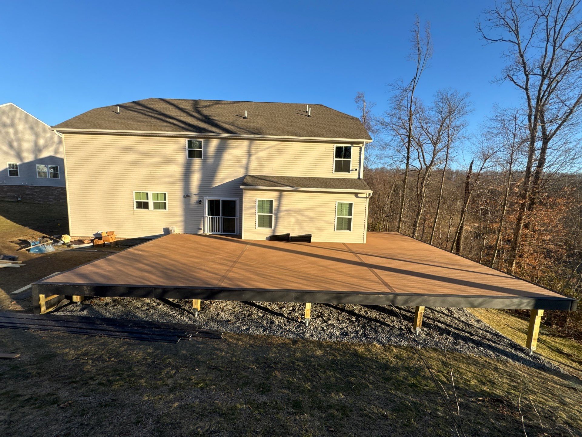 New Deck in Roxbury, New Jersey by deck guardian
