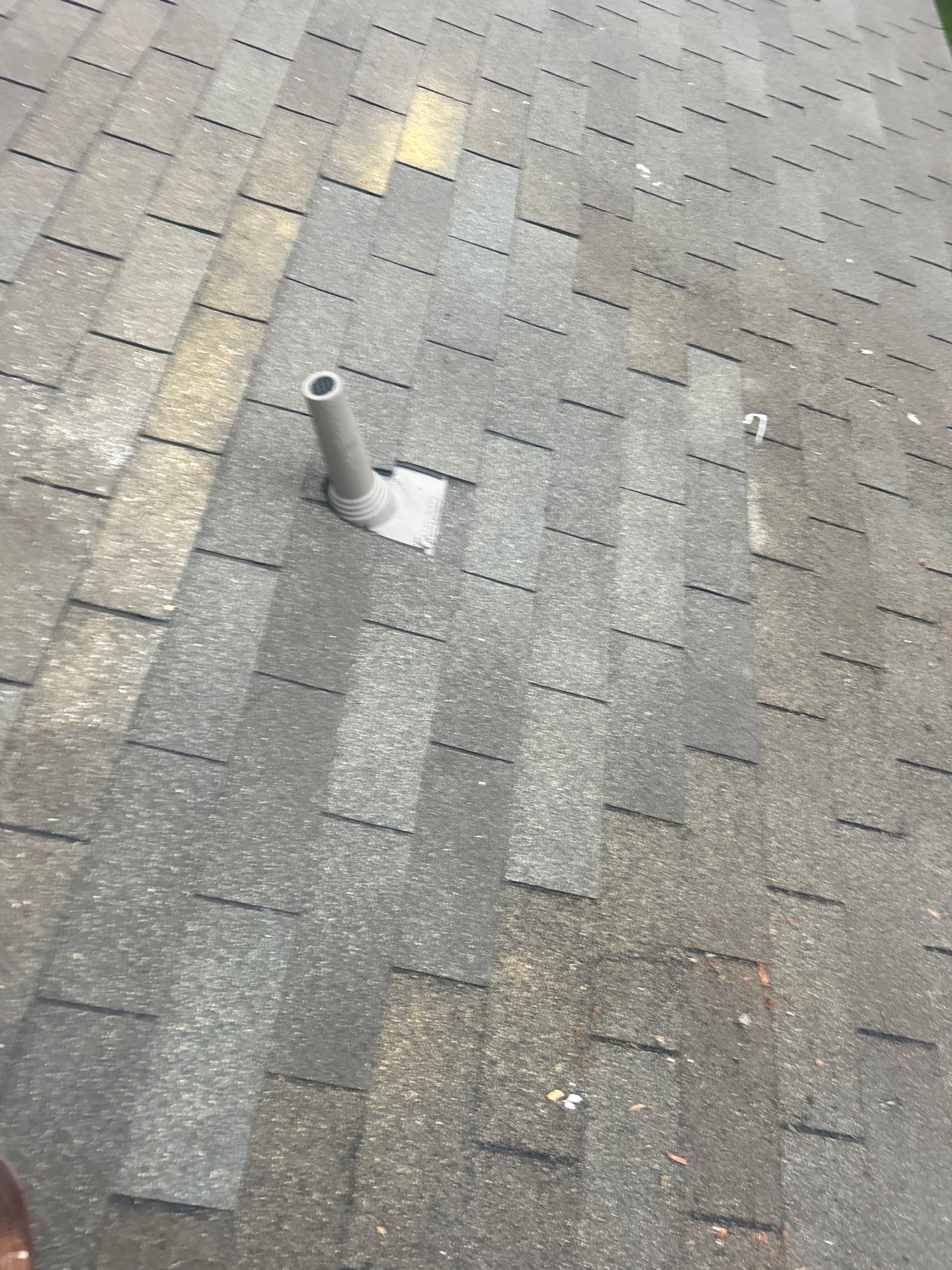 Hail Damage using Owen's Corning Duration (Lifetime) Shingles by Roof Repair Company