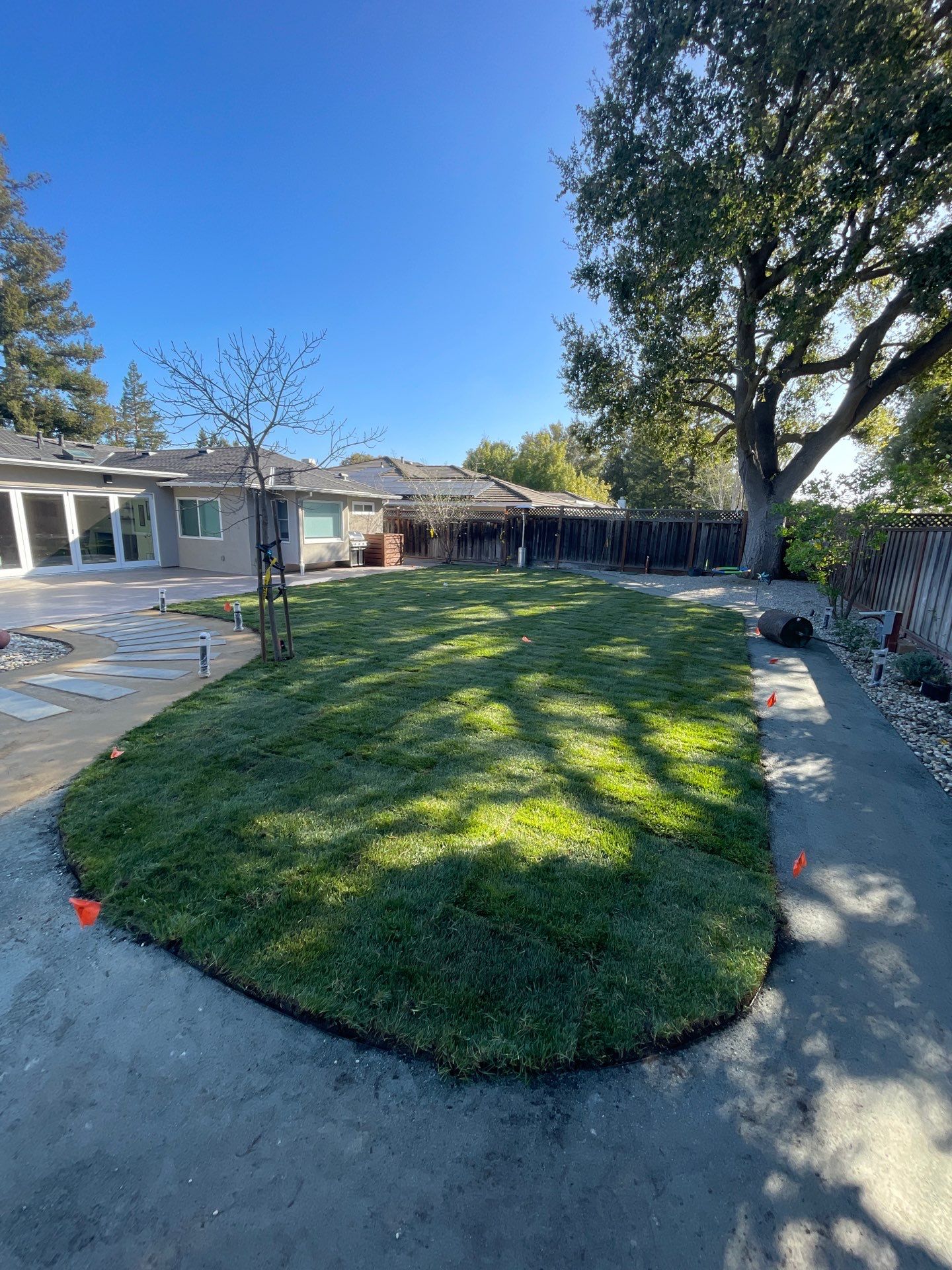 Project in Los Altos by A - G Sod Farms