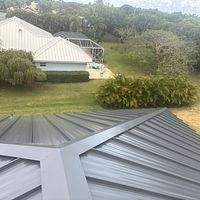 24ga 1.5" Mechanical Seam Charcoal Gray  by Total Roofing System The Metal Roof Experts
