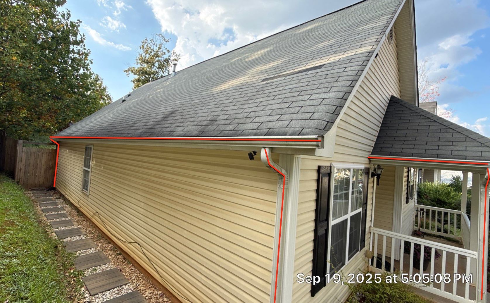 Roof replacement and interior repair by hail and wind damage by Just Brilliant Restoration JBR
