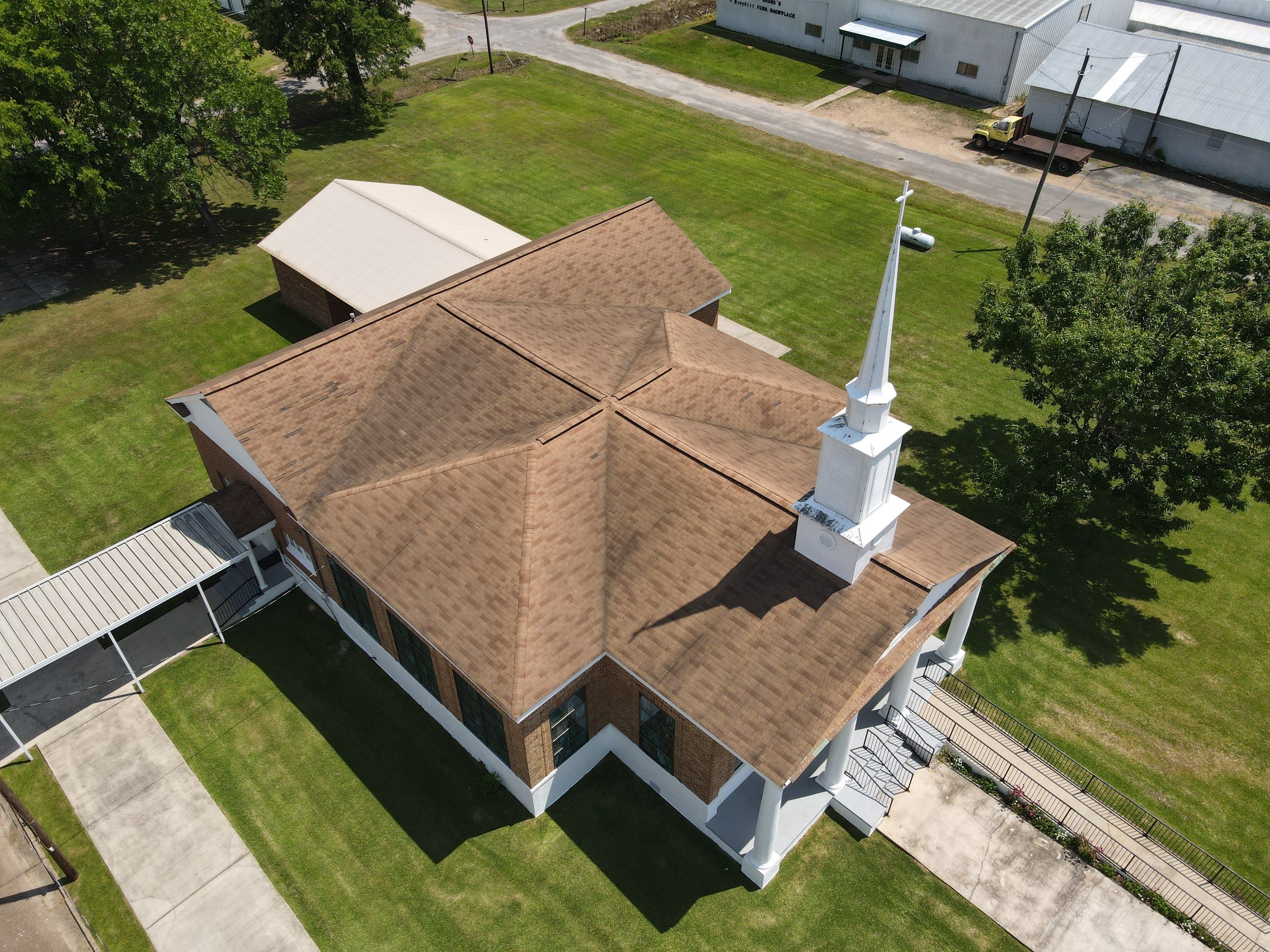 Hickory United Methodist Church by Halo Roofing and Restoration