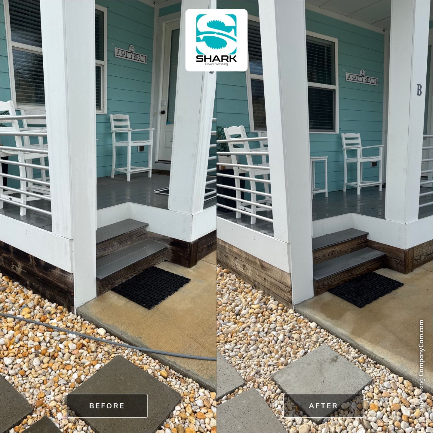 Pressure Washing in Kure Beach by Shark Power Washing