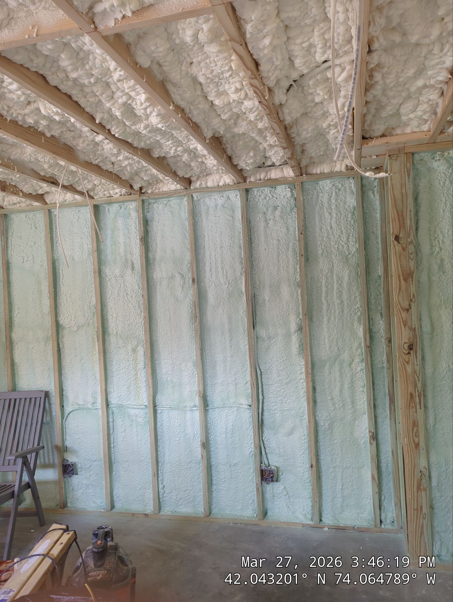 New Construction using Closed Cell Spray Foam and Open Cell Spray Foam by NYS Foam & Energy