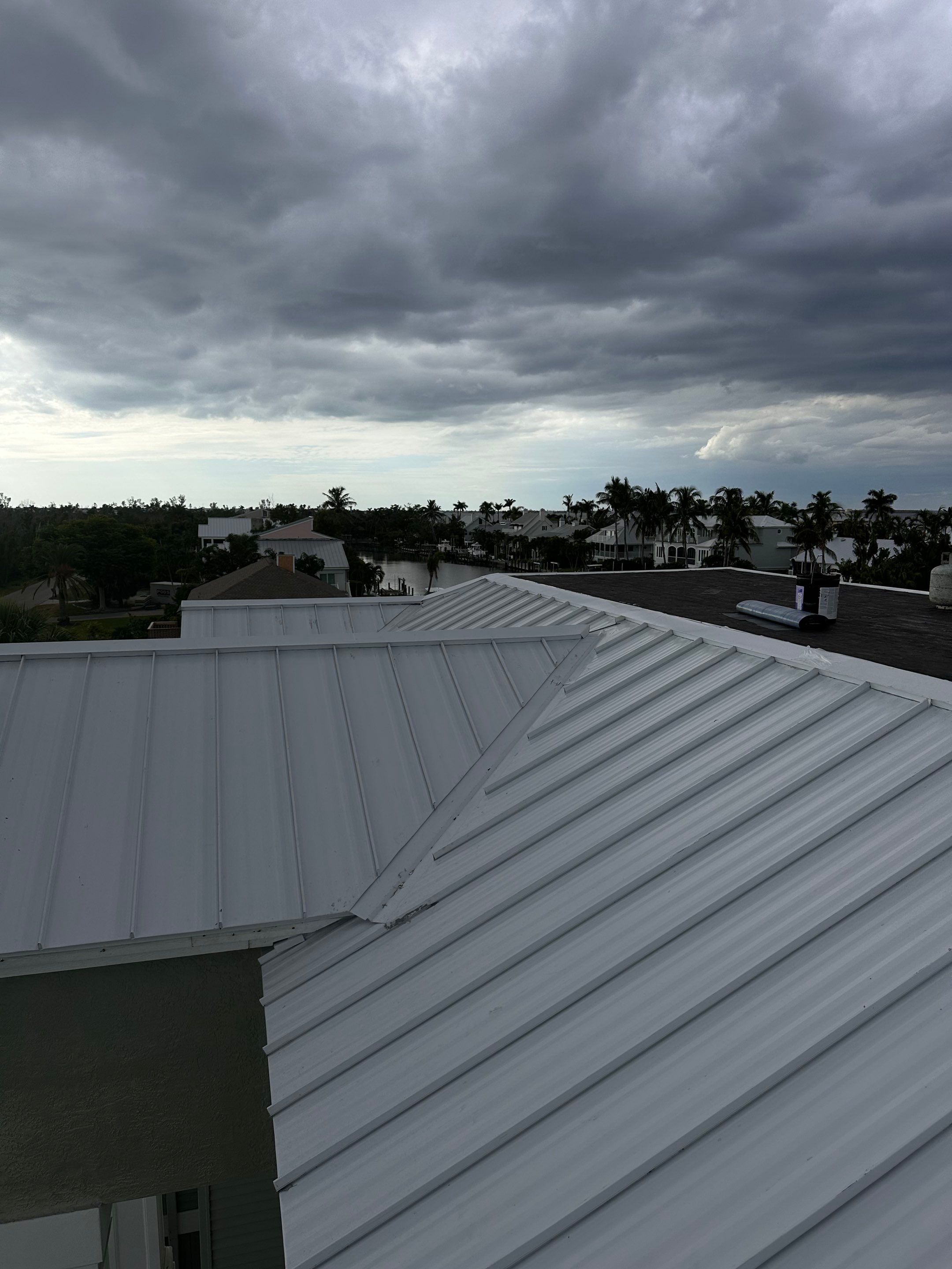 Sanibel Island Standing Seam Roof Replacement by Four Peaks Roofing