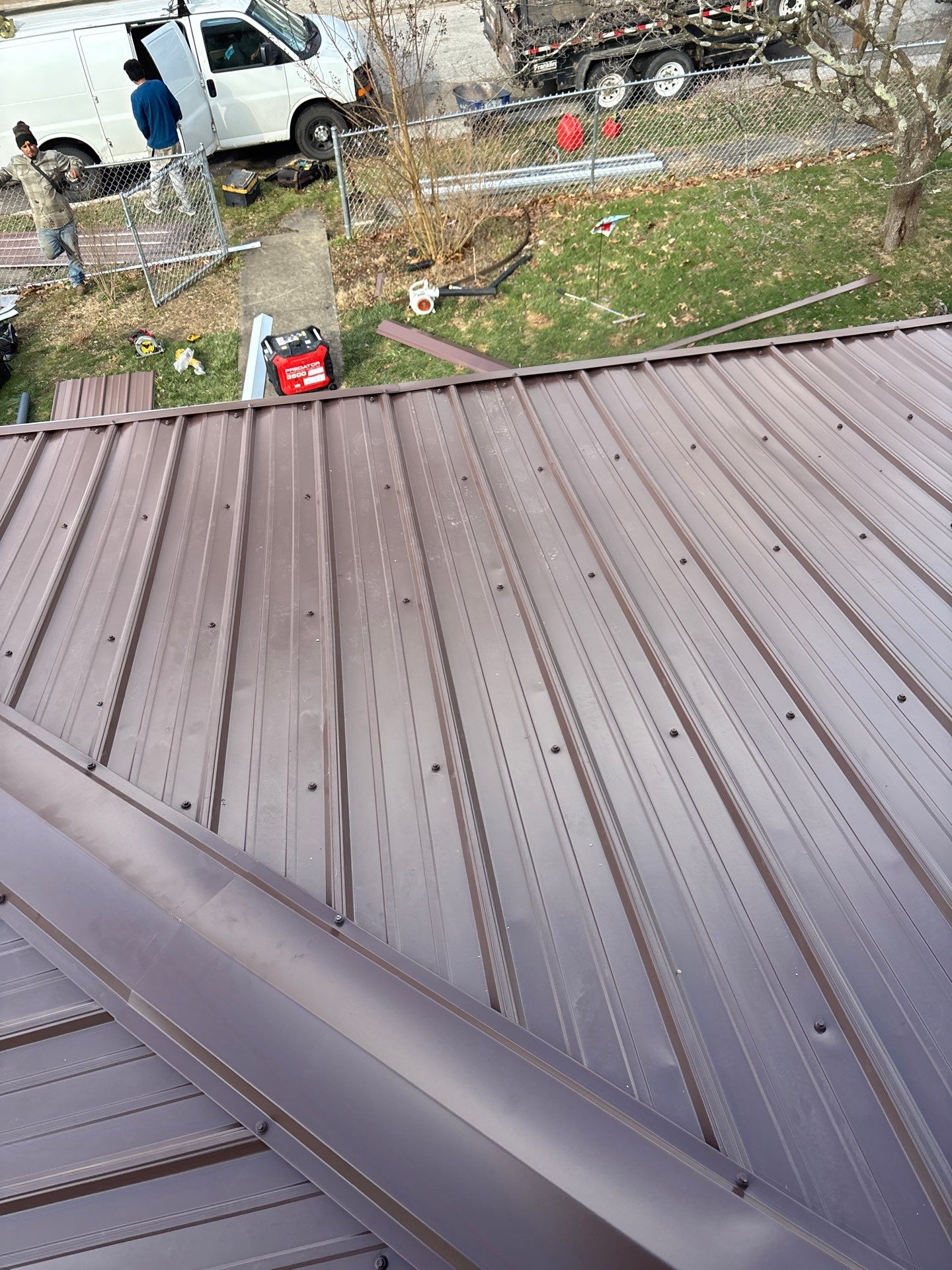Residential Roofing Installation using Metal by Rainstoppers Roofing