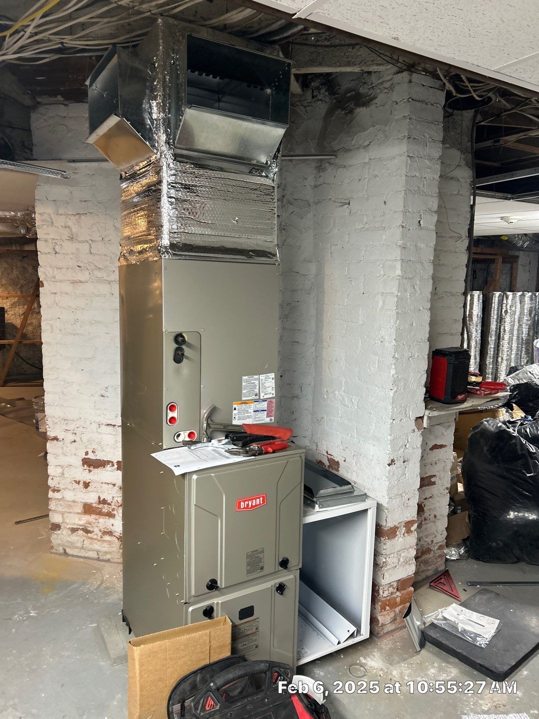 Bryant Evolution Furnace Upgrade with Heat Pump using Ducted by Ocean State Air Solutions