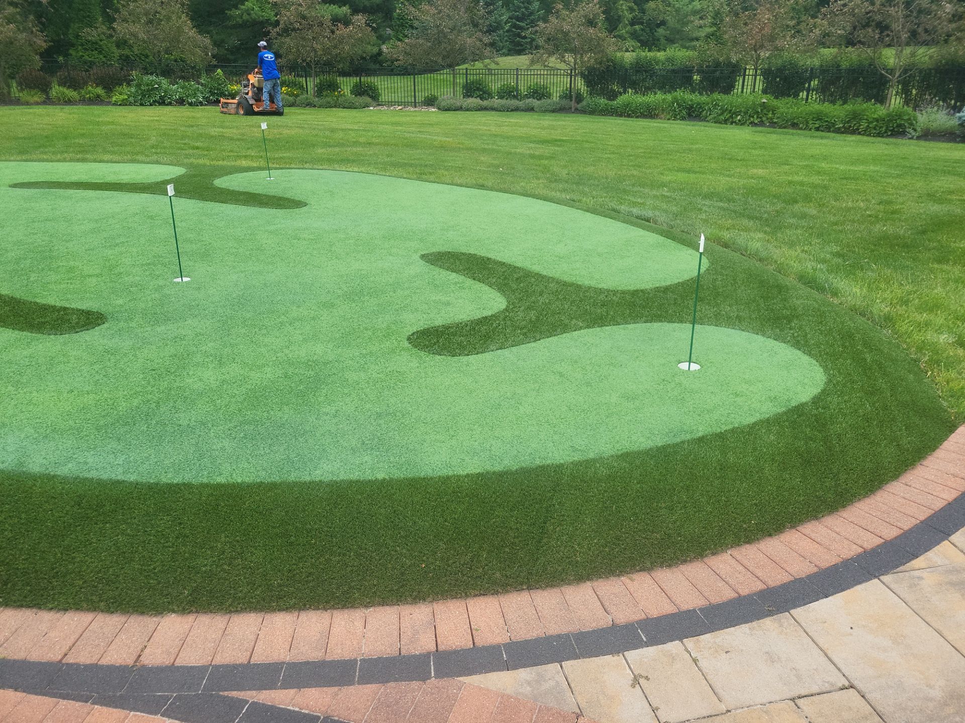 Unique Backyard Mini Putting Course by Southwest Greens Midwest