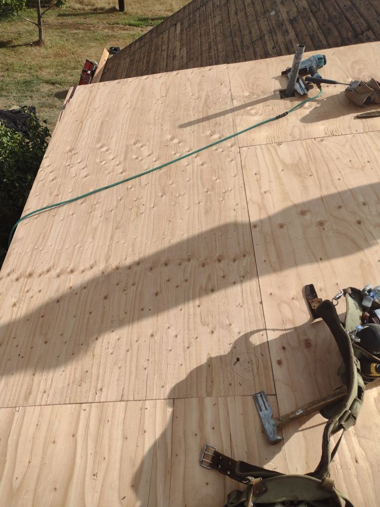 Residential Roofing Installation using IKO Dynasty (Color: Frostone Grey) by Orezona Building & Roofing Company, Inc.