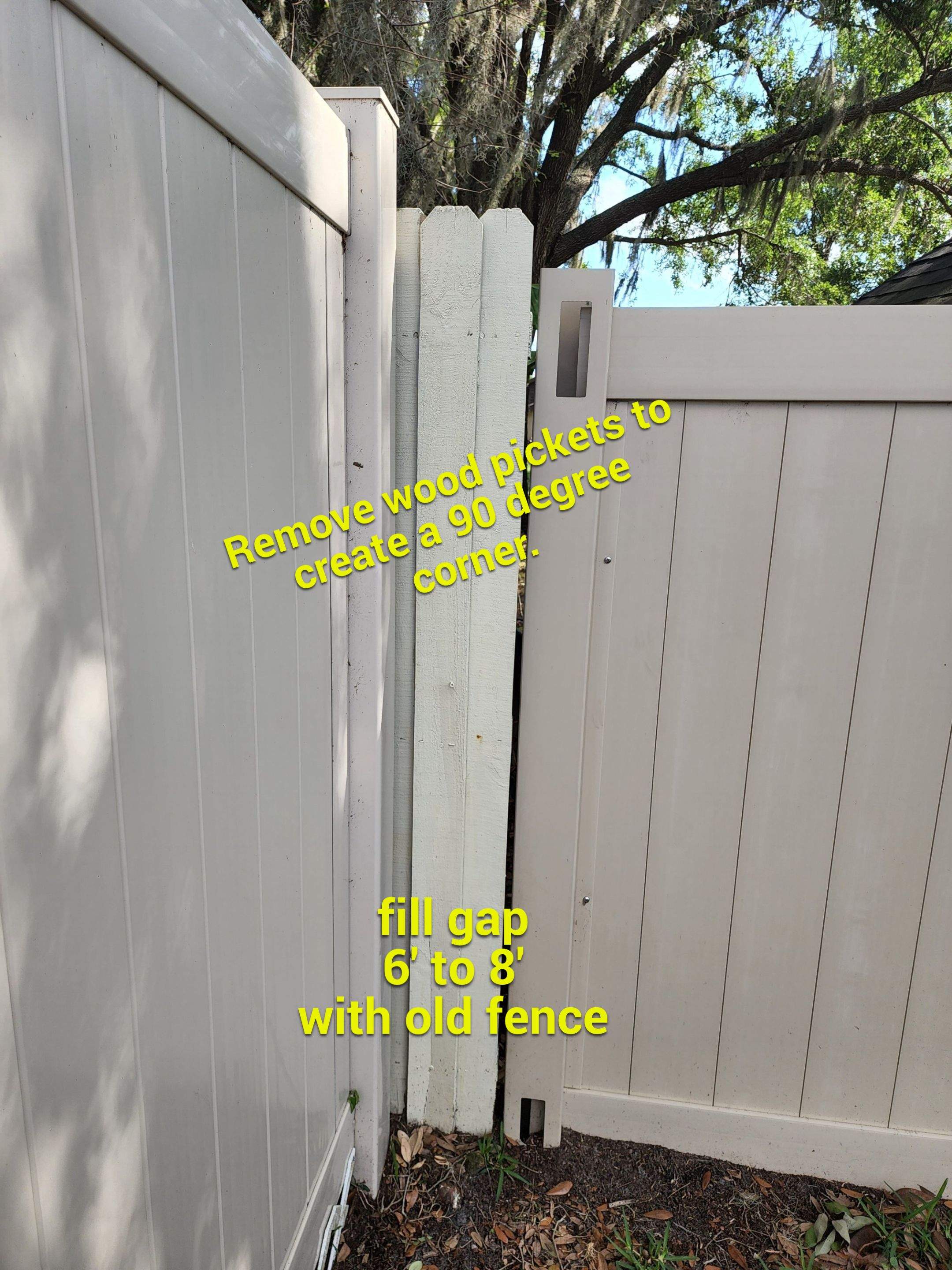 Bradenton, FL 8 ft. Tall Tan Vinyl Privacy Fence by Asap fence and gates, LLC
