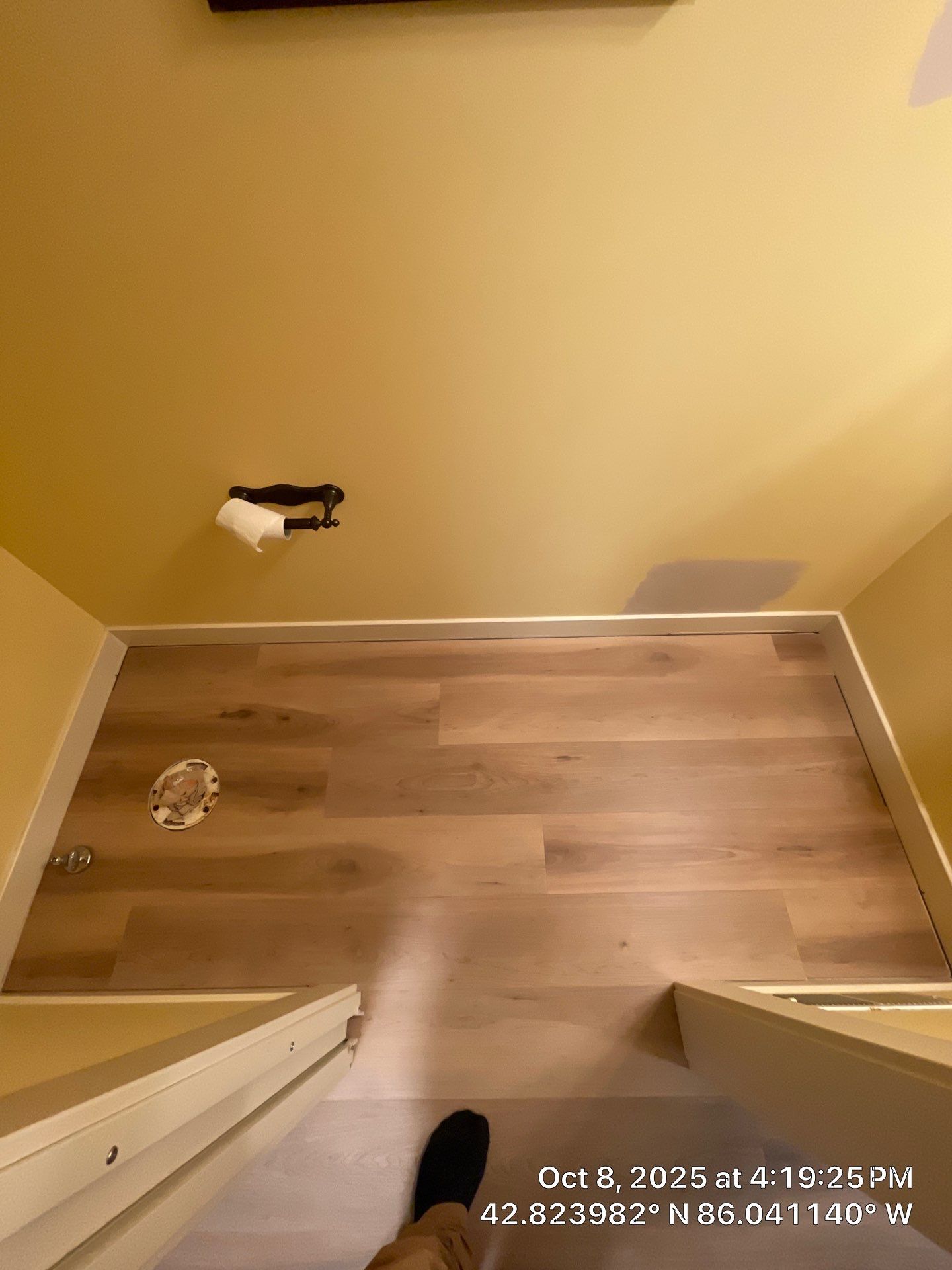 LVP Install to high traffic entry, custom threshold! by RTBaldwin Hardwood Floors