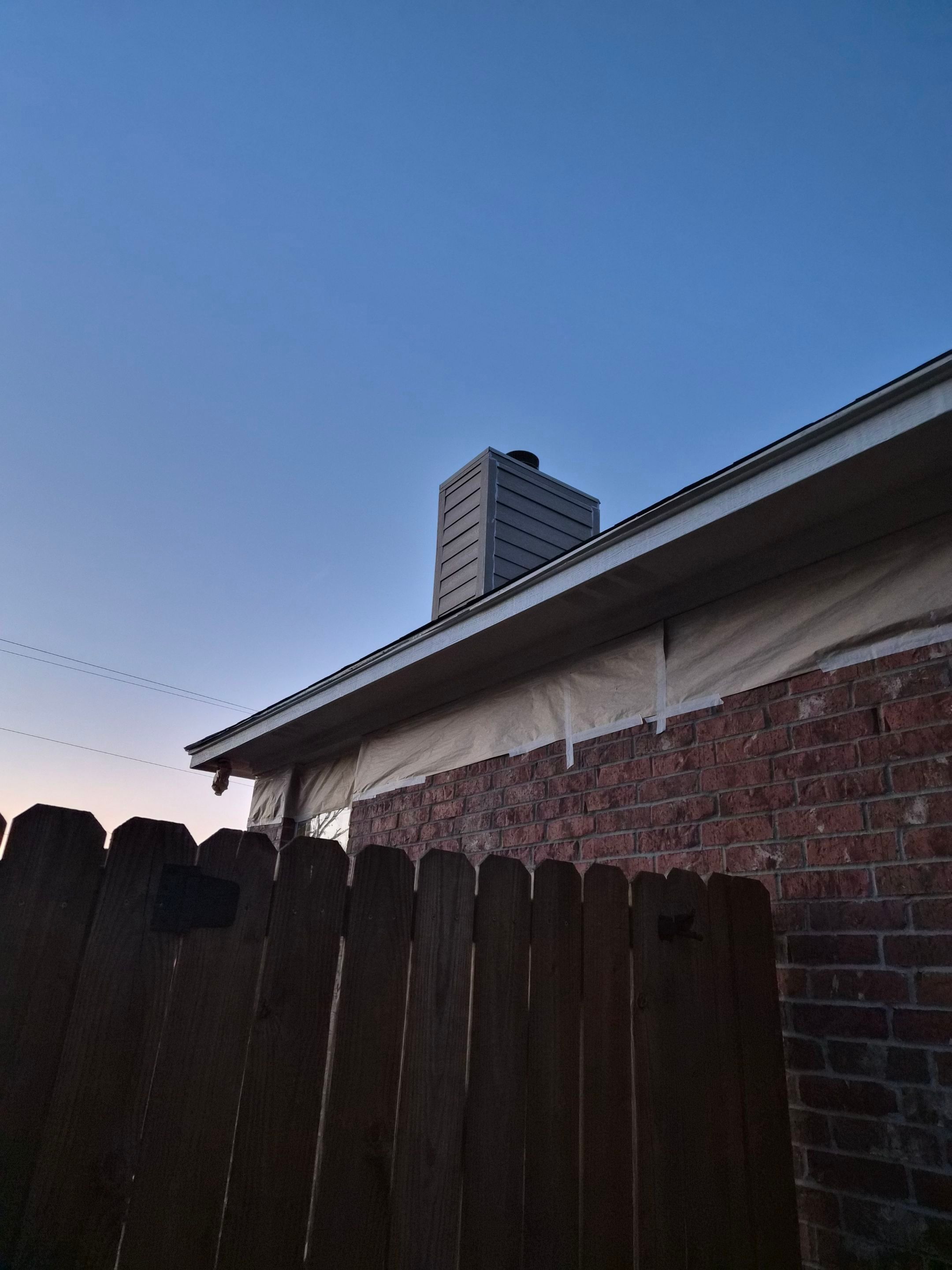 Exterior Painting & Chimney Restoration in Tyler, TX by Quality Coats Painting