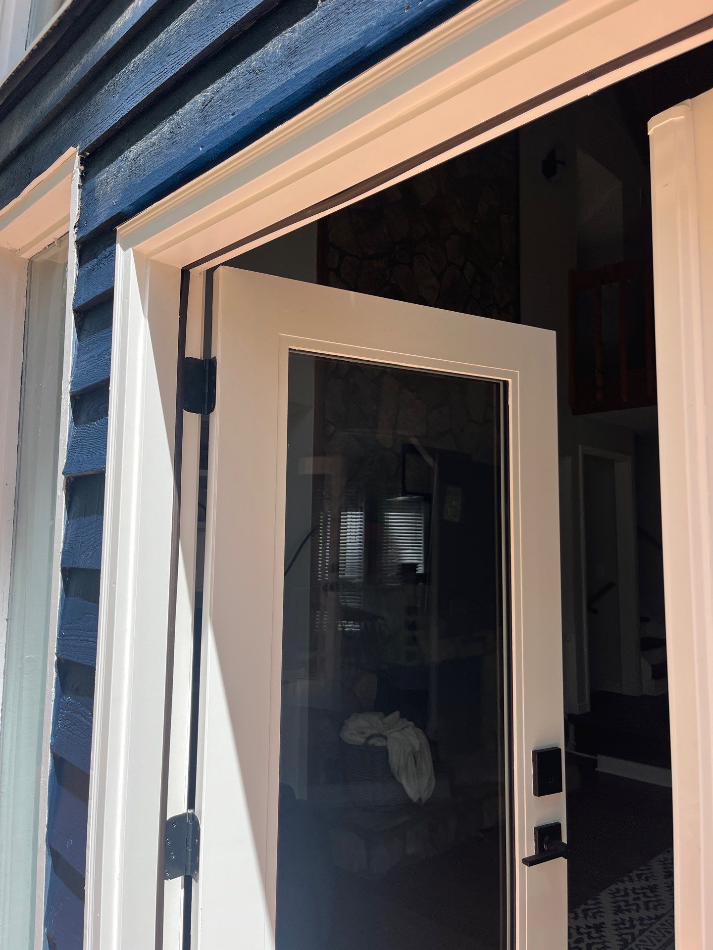 Three Door Installations using Harris Fiberglass Doors by Nelson Exteriors 