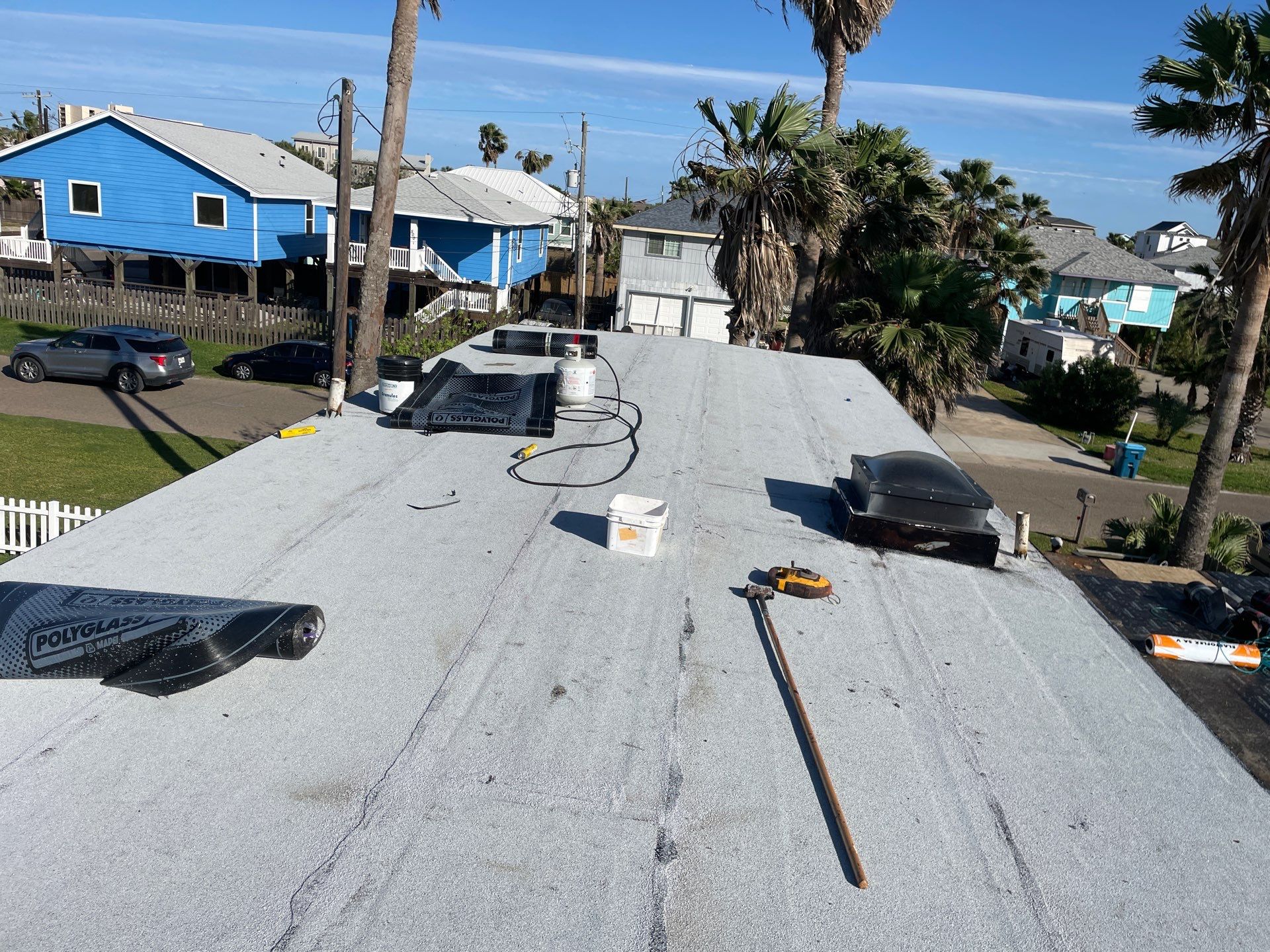 Island Torch Time by Bayfront Roofing and Construction