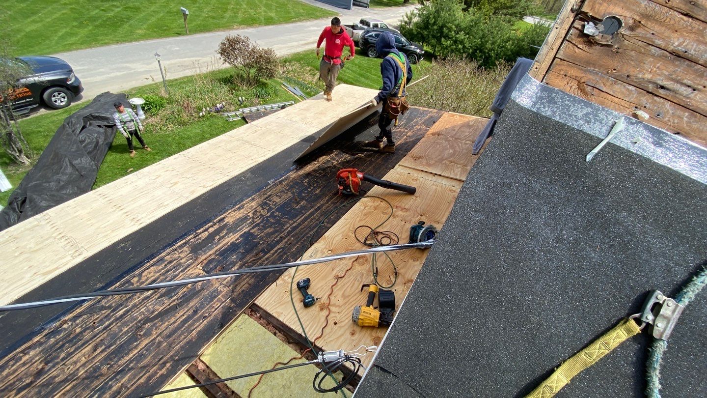 Residential Roofing Installation using GAF Timberline HDZ by Sensible Home Solutions