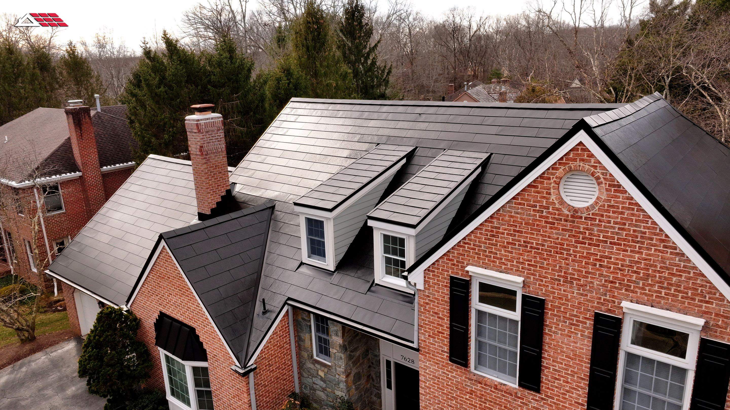 Sleek Tesla Solar Roof Installation by American Home Contractors