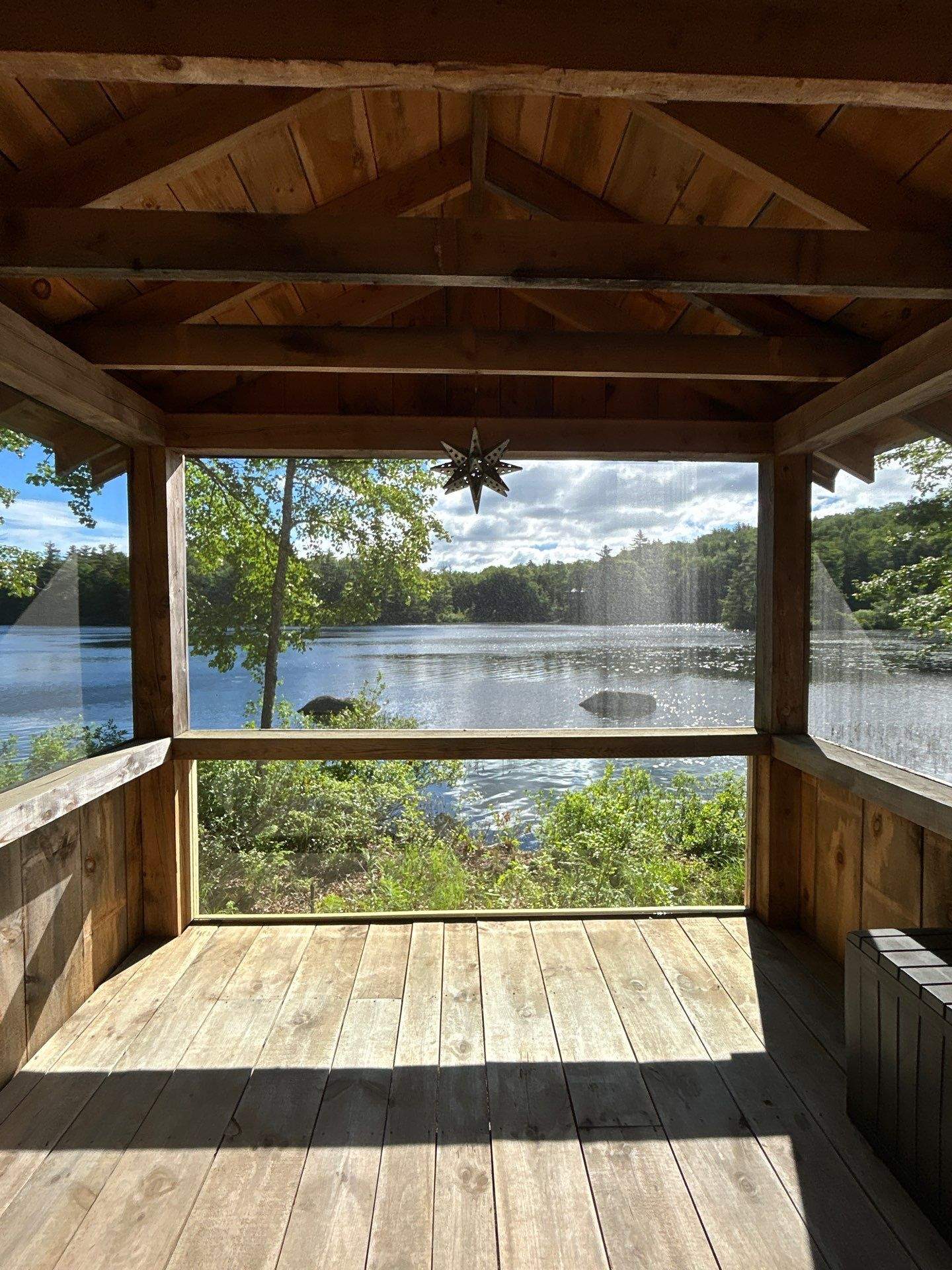 Boat House Porch by Cheshire Glass Company
