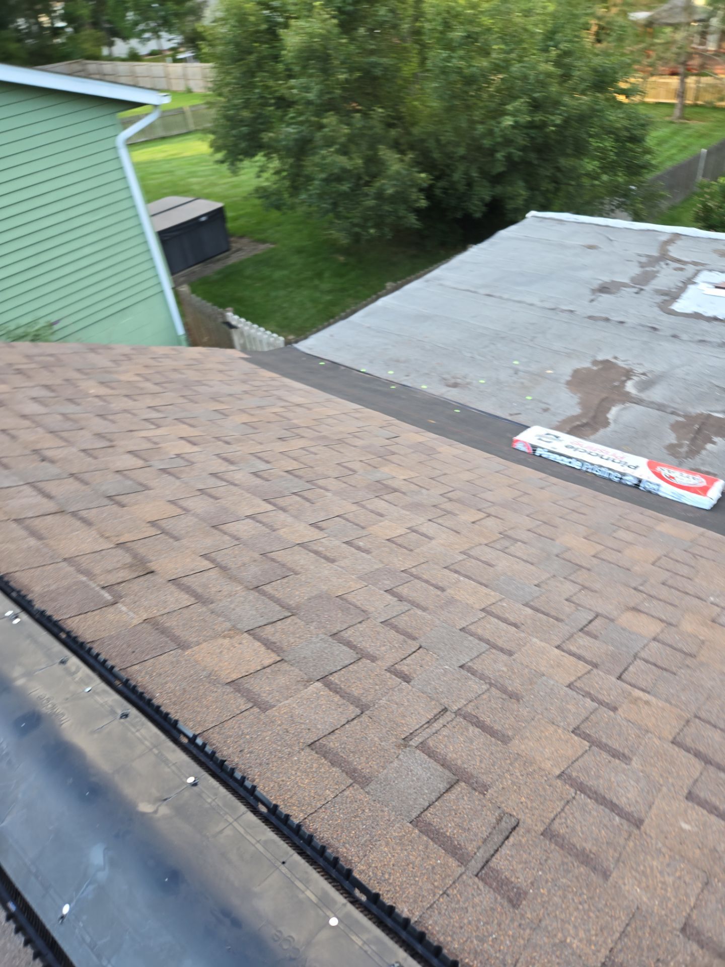 Atlas Pinnacle, Color, Heatherblend, Drip Edge, Color, Royal Brown by Eagle Eye Roofing