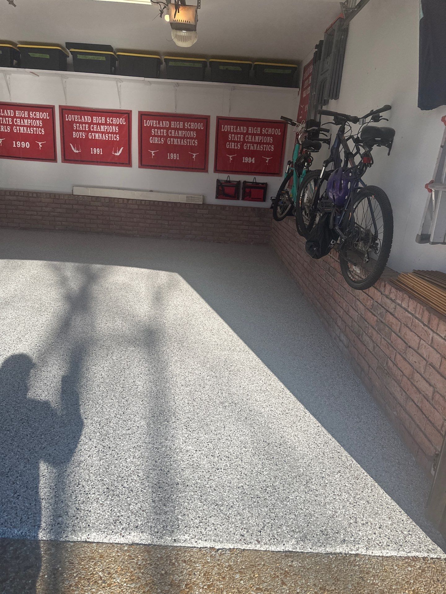 Garage Floor Coating using Coyote by My Garage Floor Guys