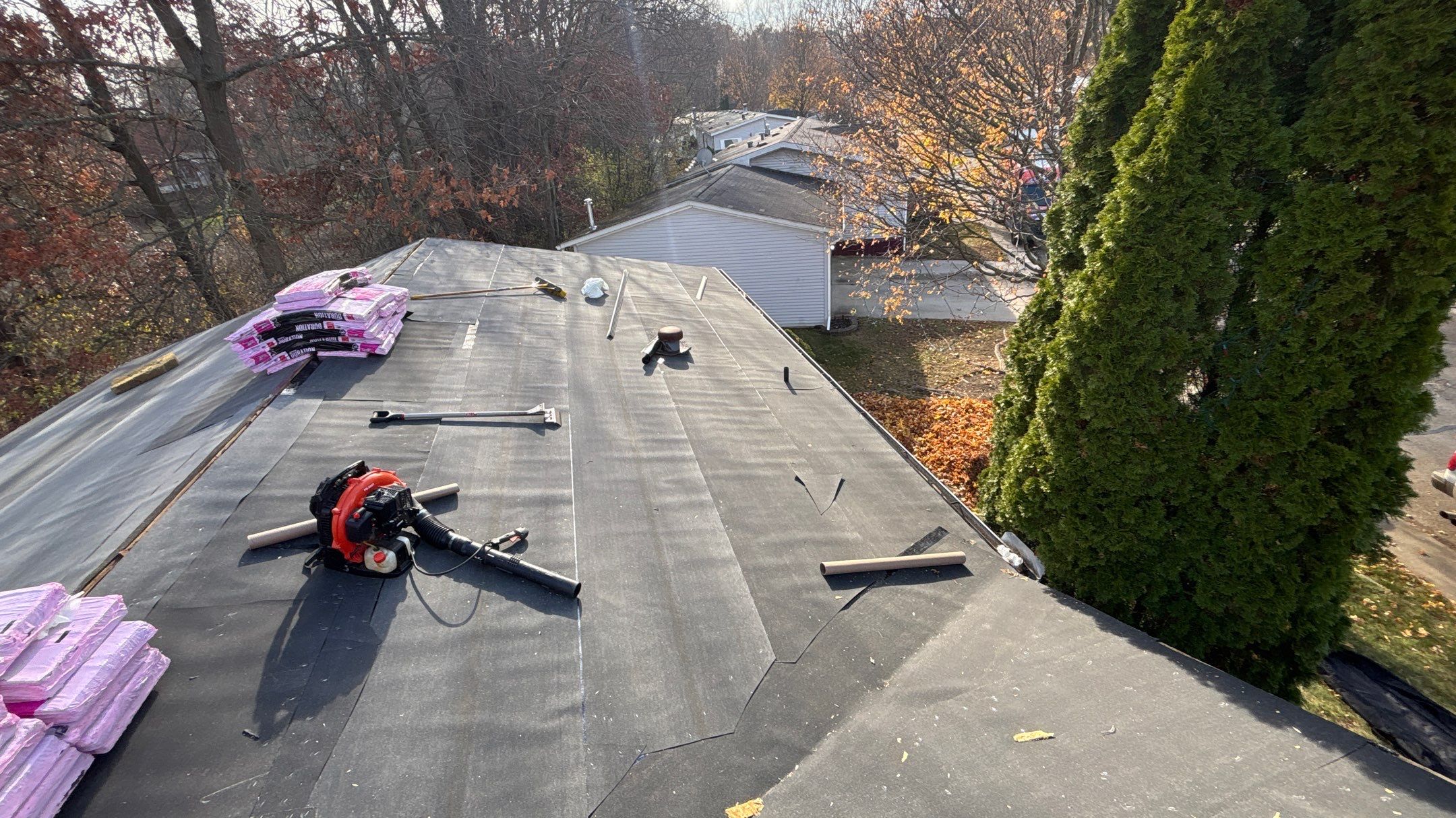 Roof Replacement using Owens Corning Estate Gray by 180 Contractors
