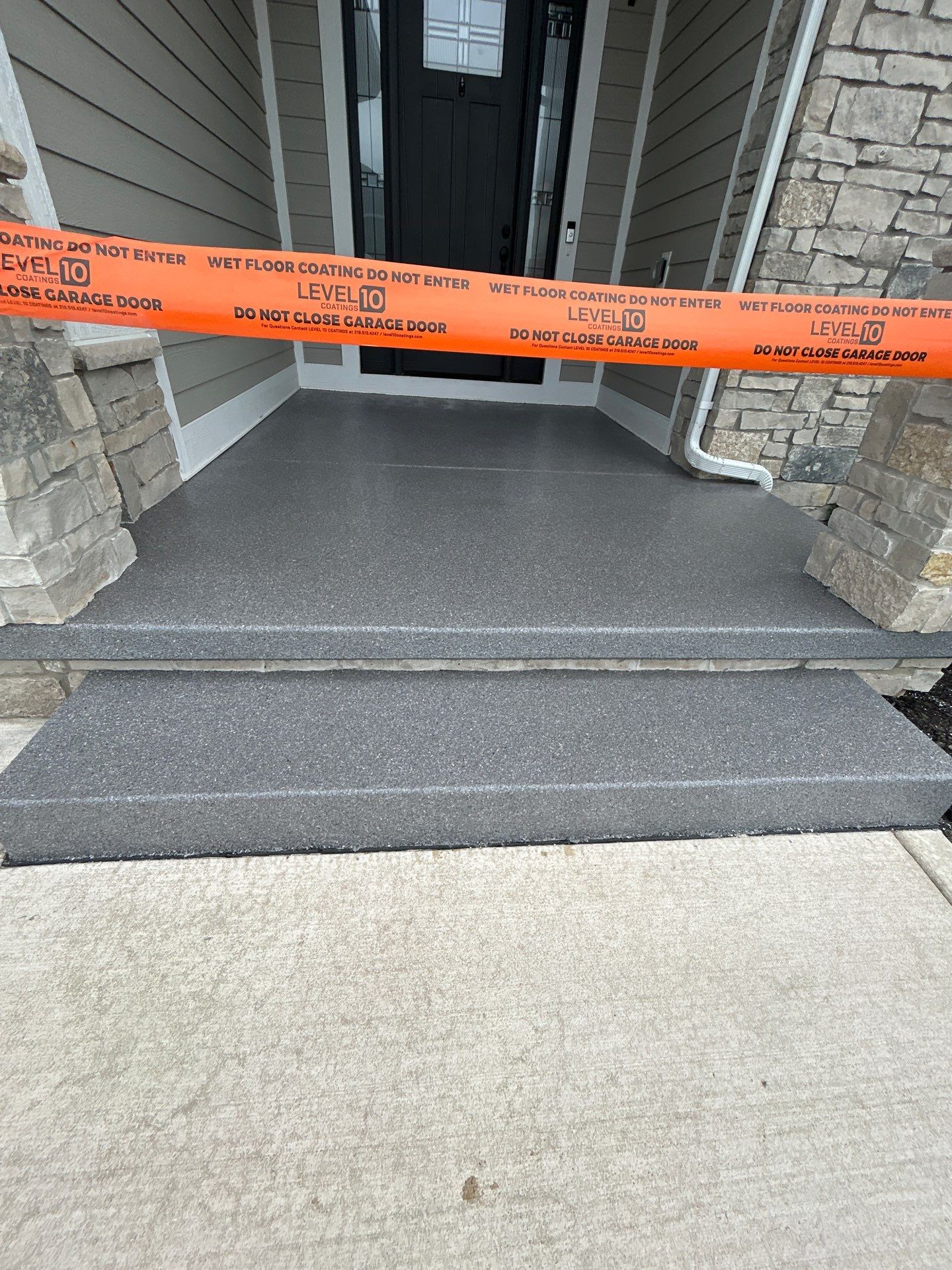 Dolerite Outdoor Concrete Coating by Level 10 Coatings