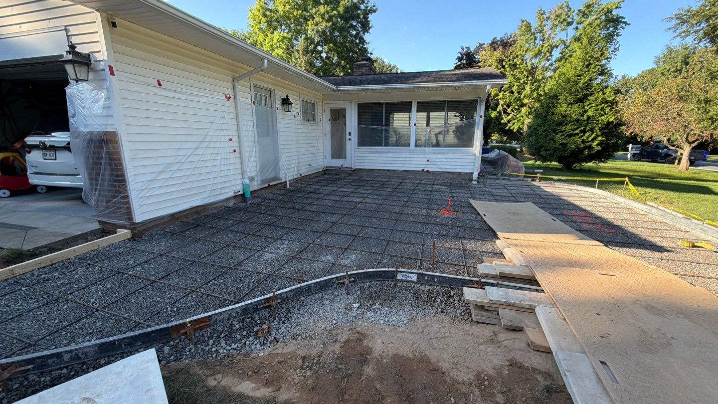 Fairport Oxford Slate Patio by NG Masonry & Construction LLC