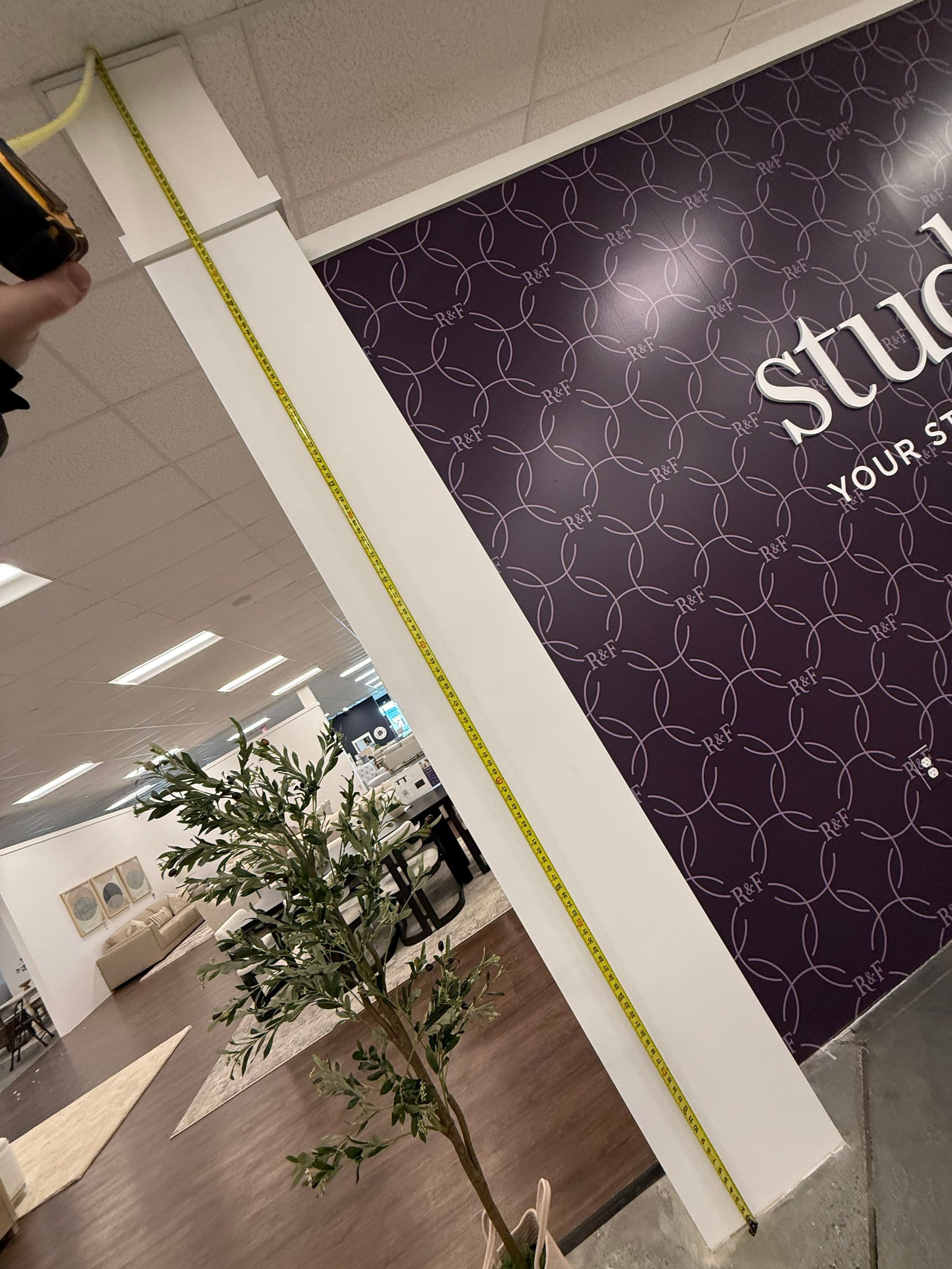 Studio at 47th Wall Mural and Interior Branding in Mechanicsburg by Nick The Sign Guy