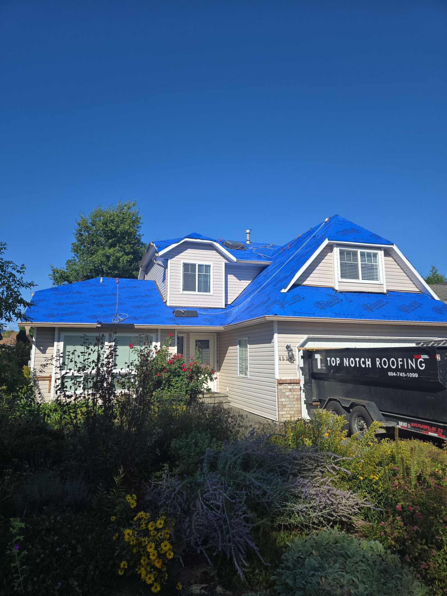 Residential Reroof Shingle - Weatherwood by Top Notch Roofing Inc