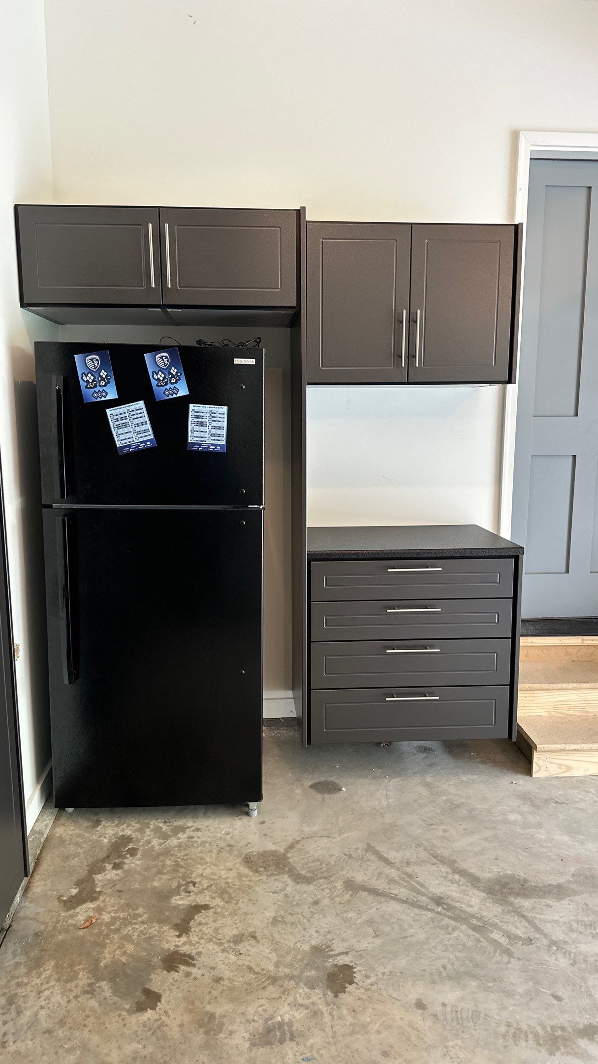 Steven S. not only transformed his garage but also his closet by Banner Garage