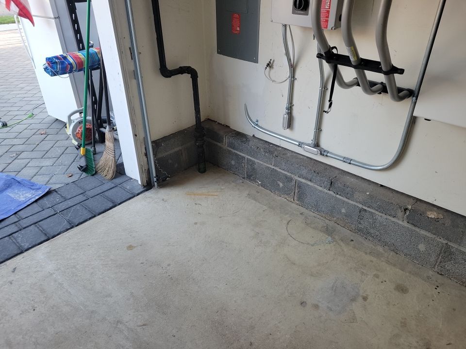1-Car Penntek Garage Floor in Orbit by Spectrum Painting, LLC