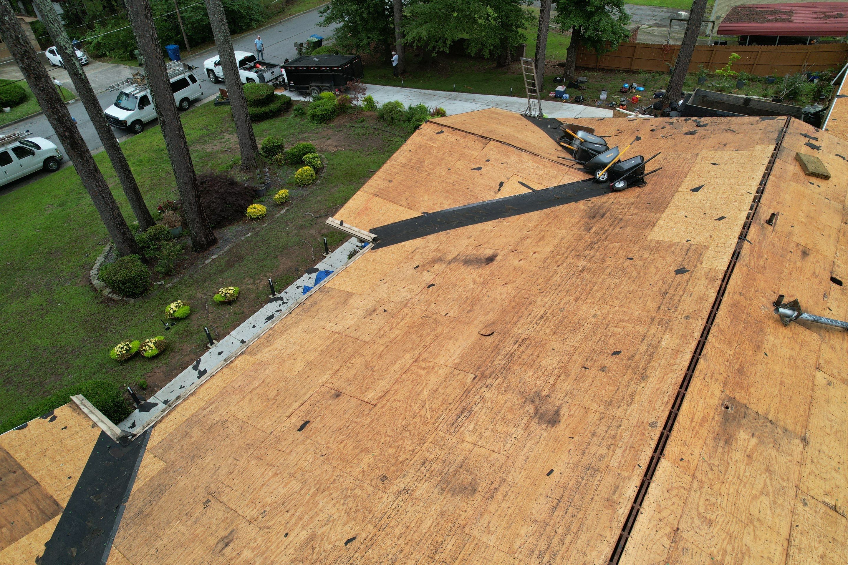 Residential Roofing Installation using Owens Corning by Inspector Roofing and Restoration