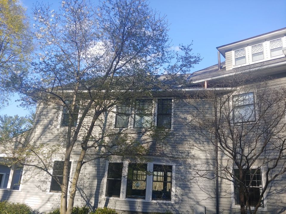 Gutter Installation using 4x6 Fiberglass Gutter with Moulding by Gutter Pro Enterprises