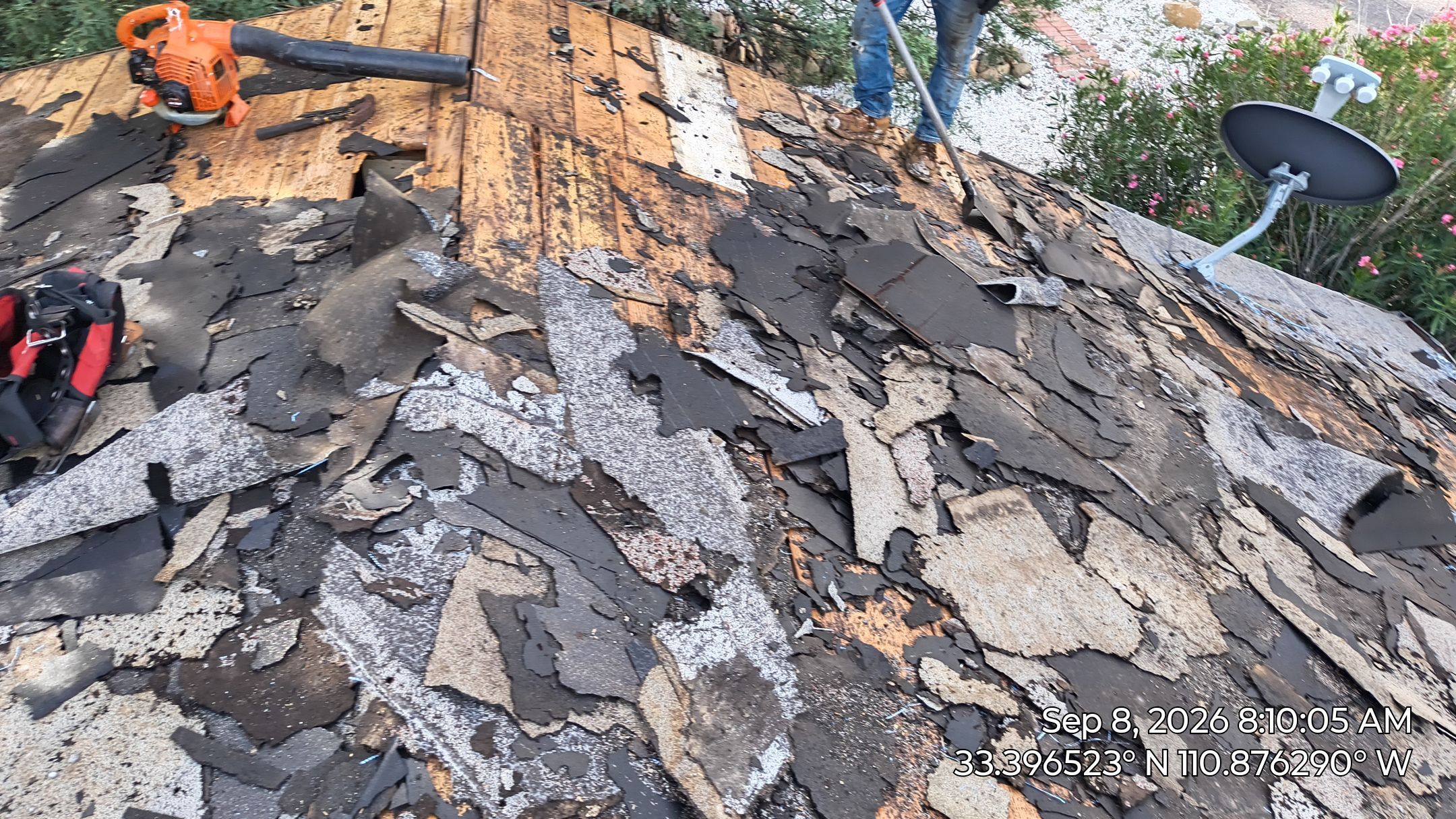 Comprehensive Roof Replacement and Structural Wood Repairs in Miami, Arizona by APM Builders LLC