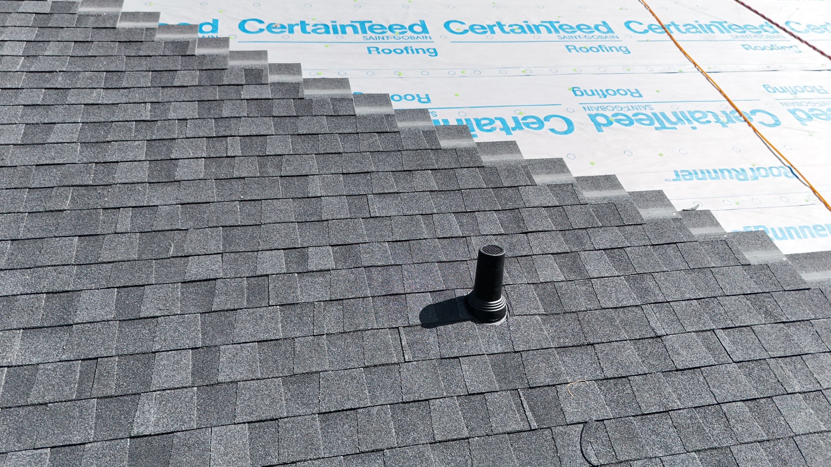 Charcoal Black Re-Roof by Royal House LLC