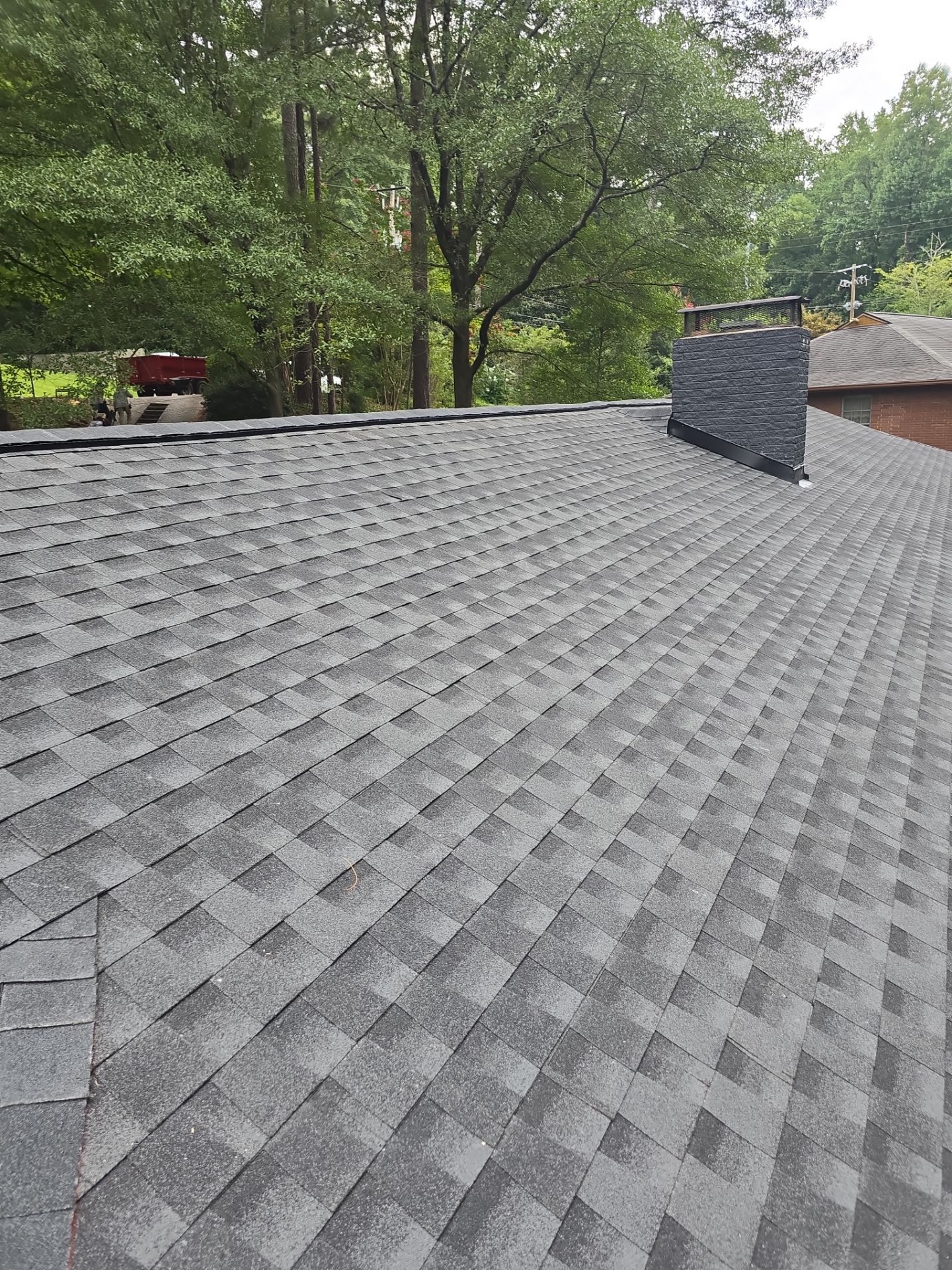 Atlanta, GA Roof Replacement GAF Timberline HDZ Charcoal Black by Reset Roofing