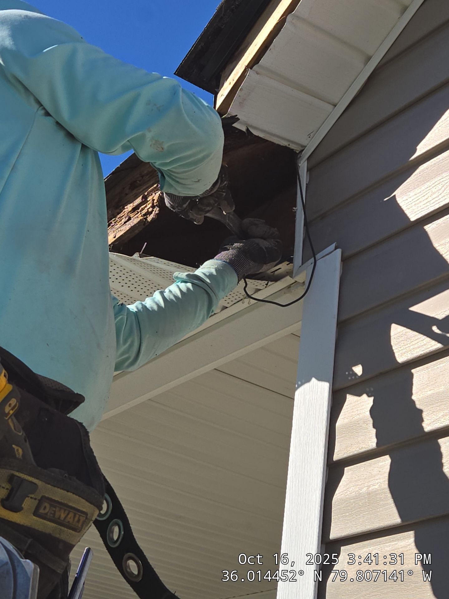 Roof replacement by hail damage  by Just Brilliant Restoration JBR