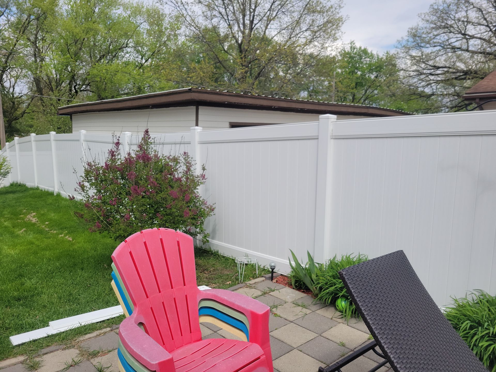 Project in Waterloo by Perfect Picket Fence and Stain
