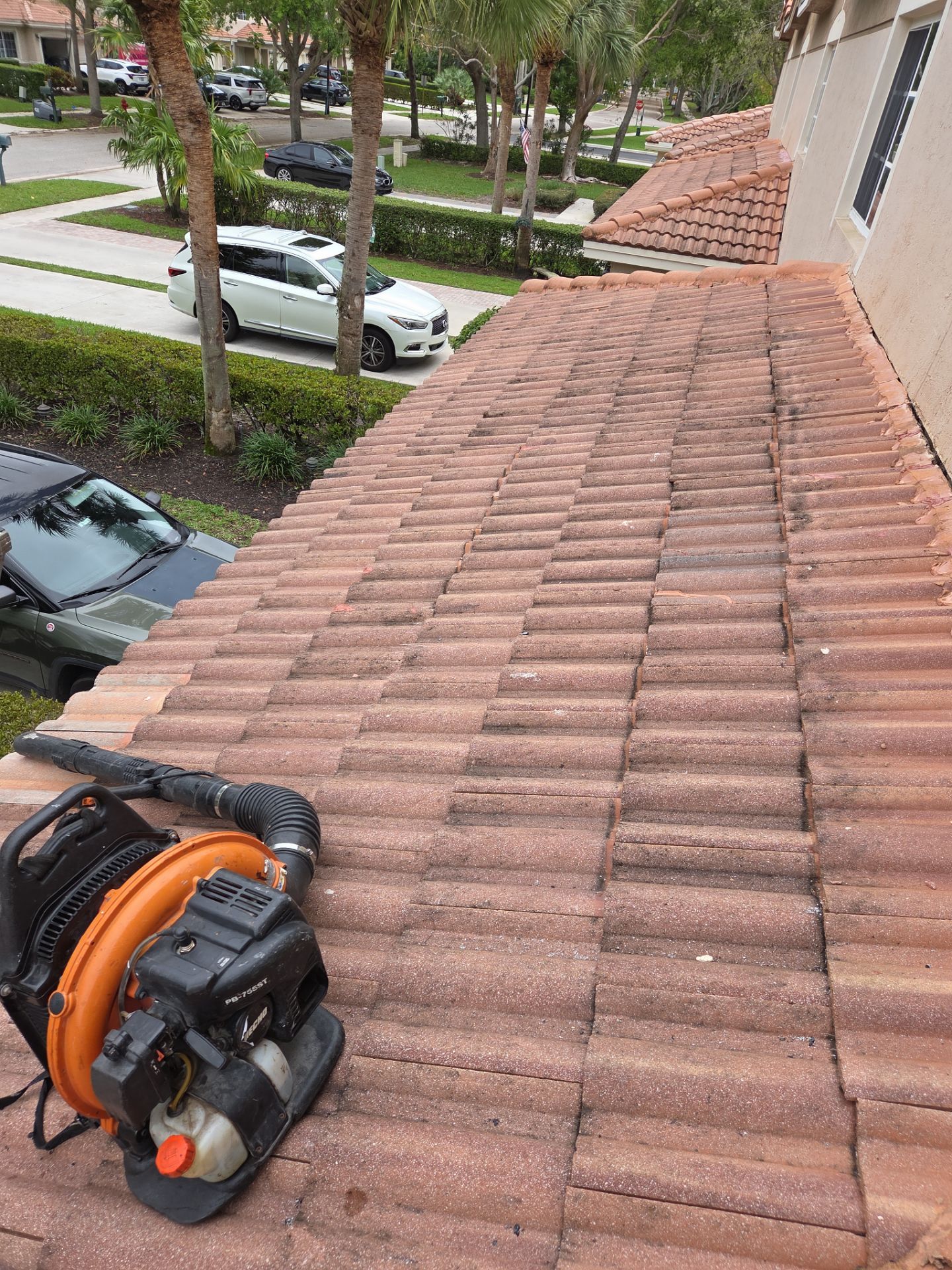Clay Tile Roof Repair and Decking Replacement in Boynton Beach by Aastro Roofing