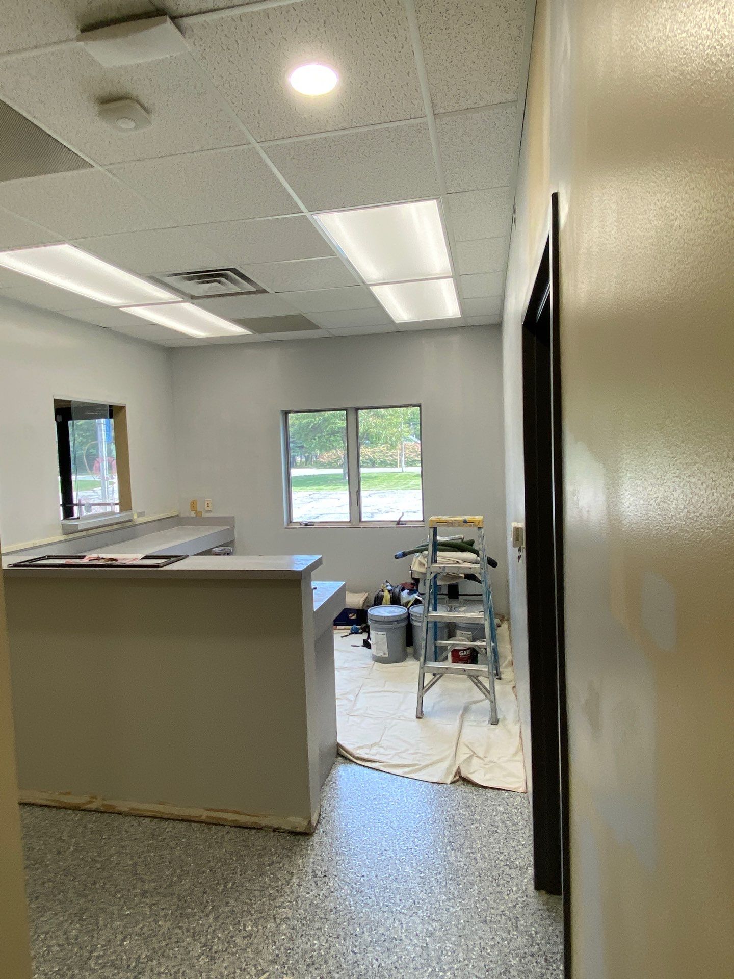 Muskegon Township Fire Department – Epoxy Flooring & Interior Painting by Gordon Painting