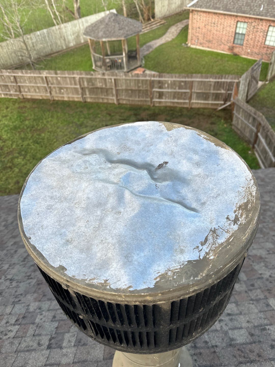 Hail Damage using Owen's Corning Duration (Lifetime) Shingles by Roof Repair Company