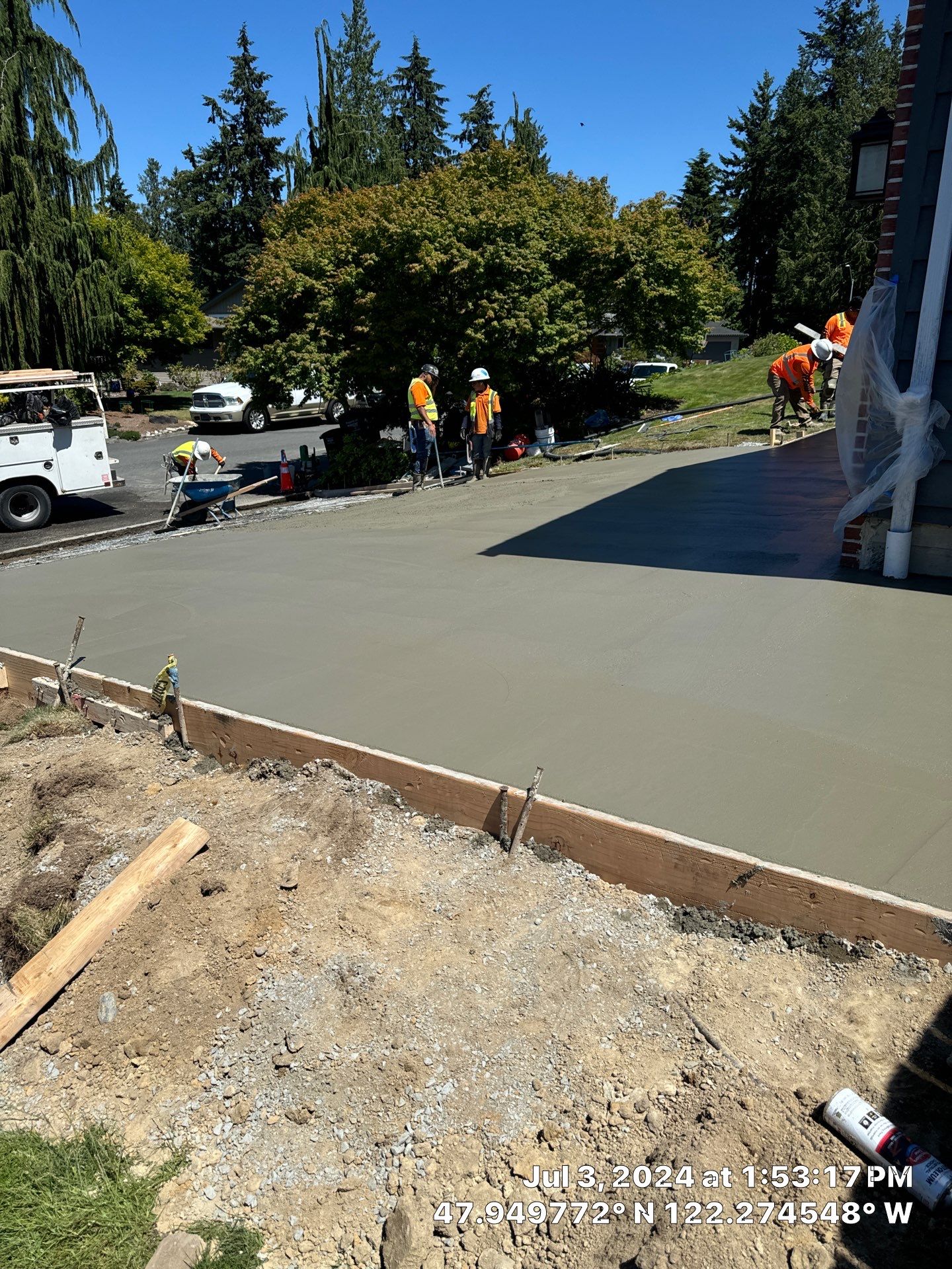 Jacob | Concrete Driveway  by Jireh Asphalt & Concrete Inc 