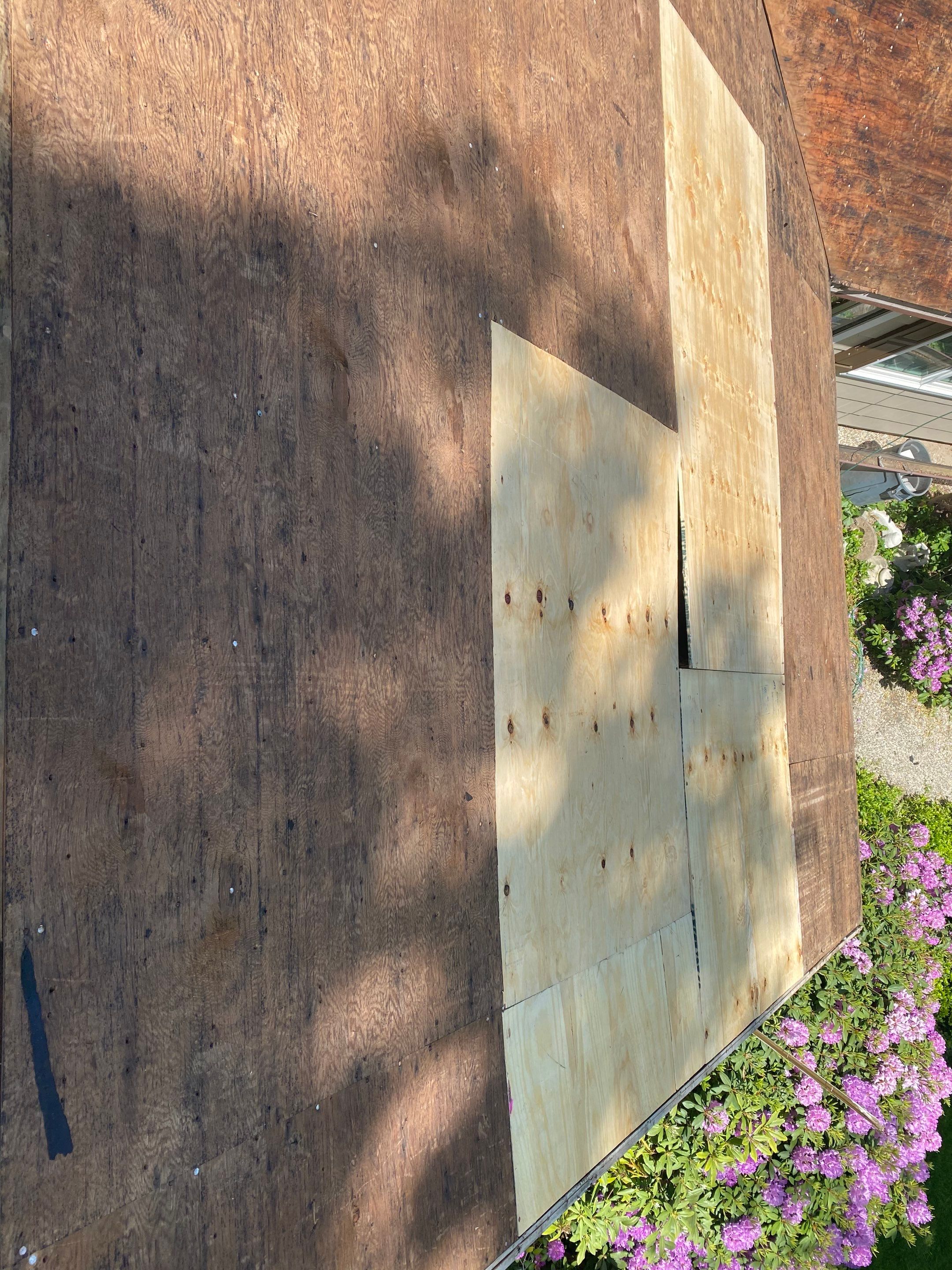 Commercial Roofing Installation using Owens Corning Duration Driftwood by A Plus Exterior