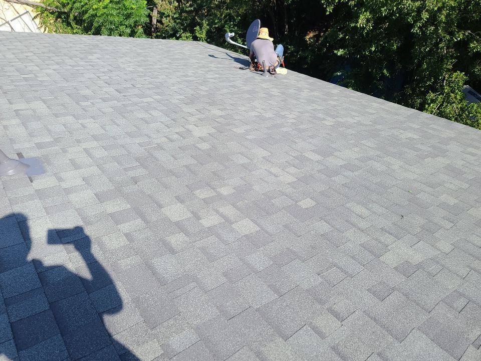 Architectural Shingle Roof Replacement and Exterior Restoration in Round Rock by Caliber Restoration LLC