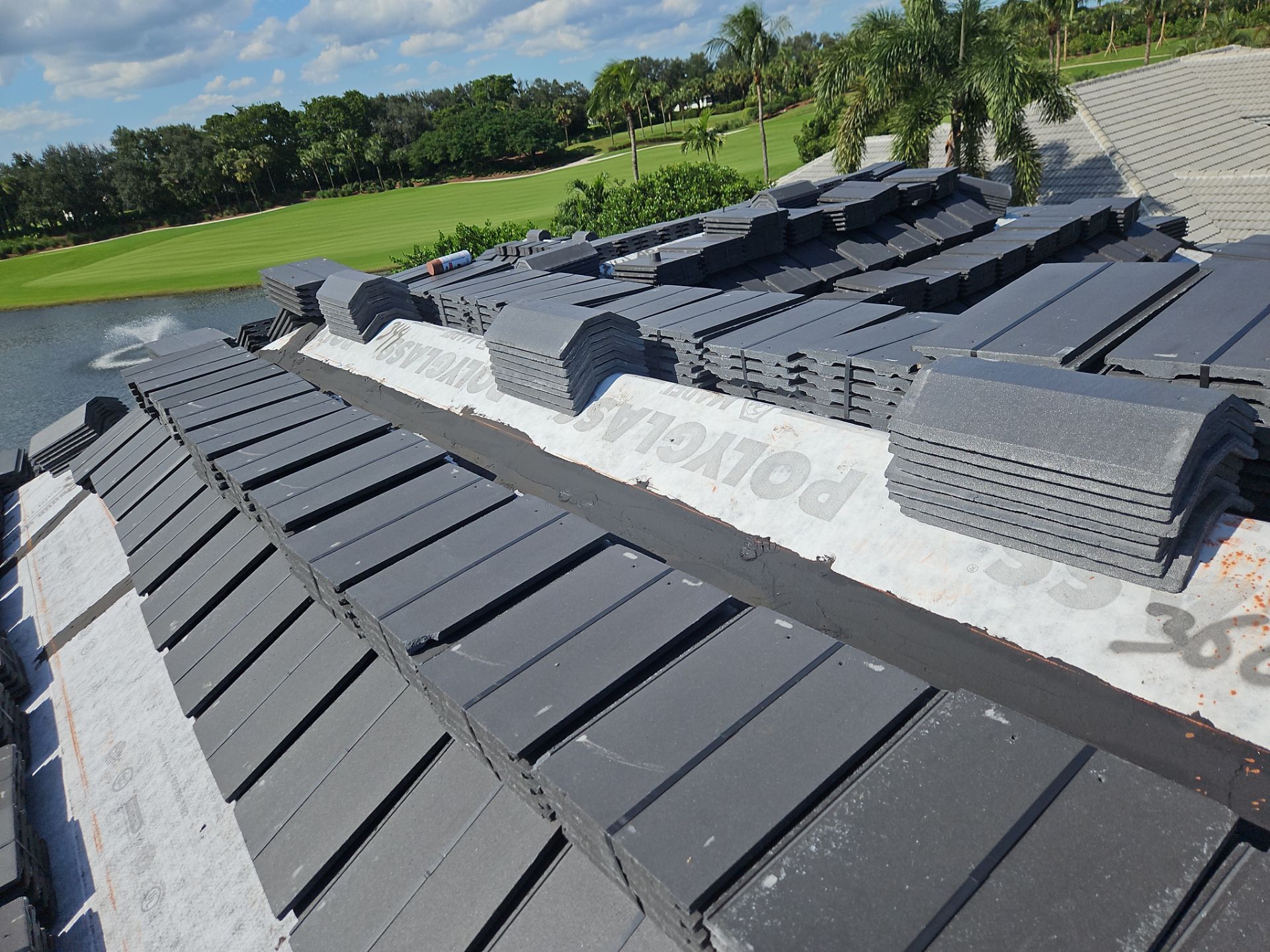 Residential Roofing Installation using WestLake Roofing Tile by BLUES BROTHERS ROOFING