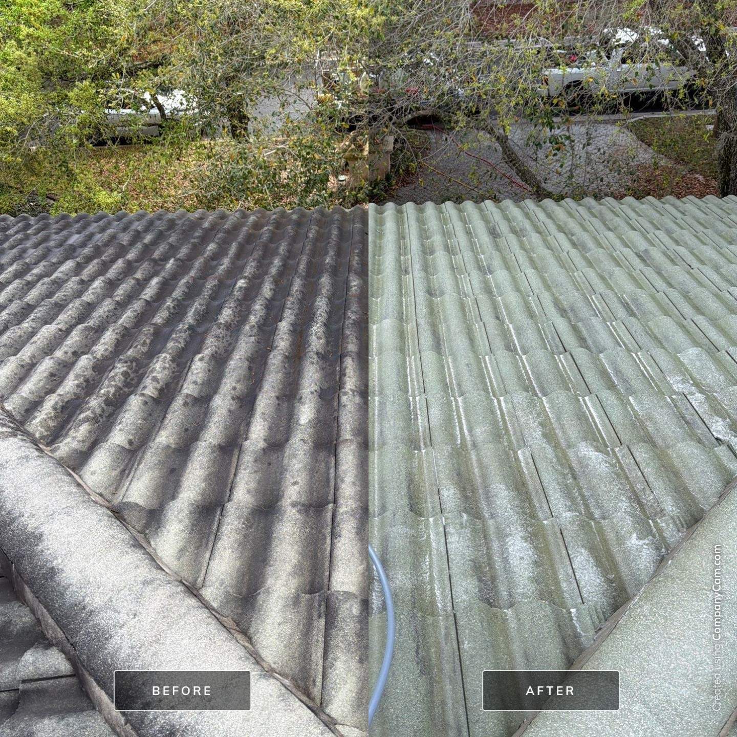 Tile Roof Cleaning by Mallard Systems